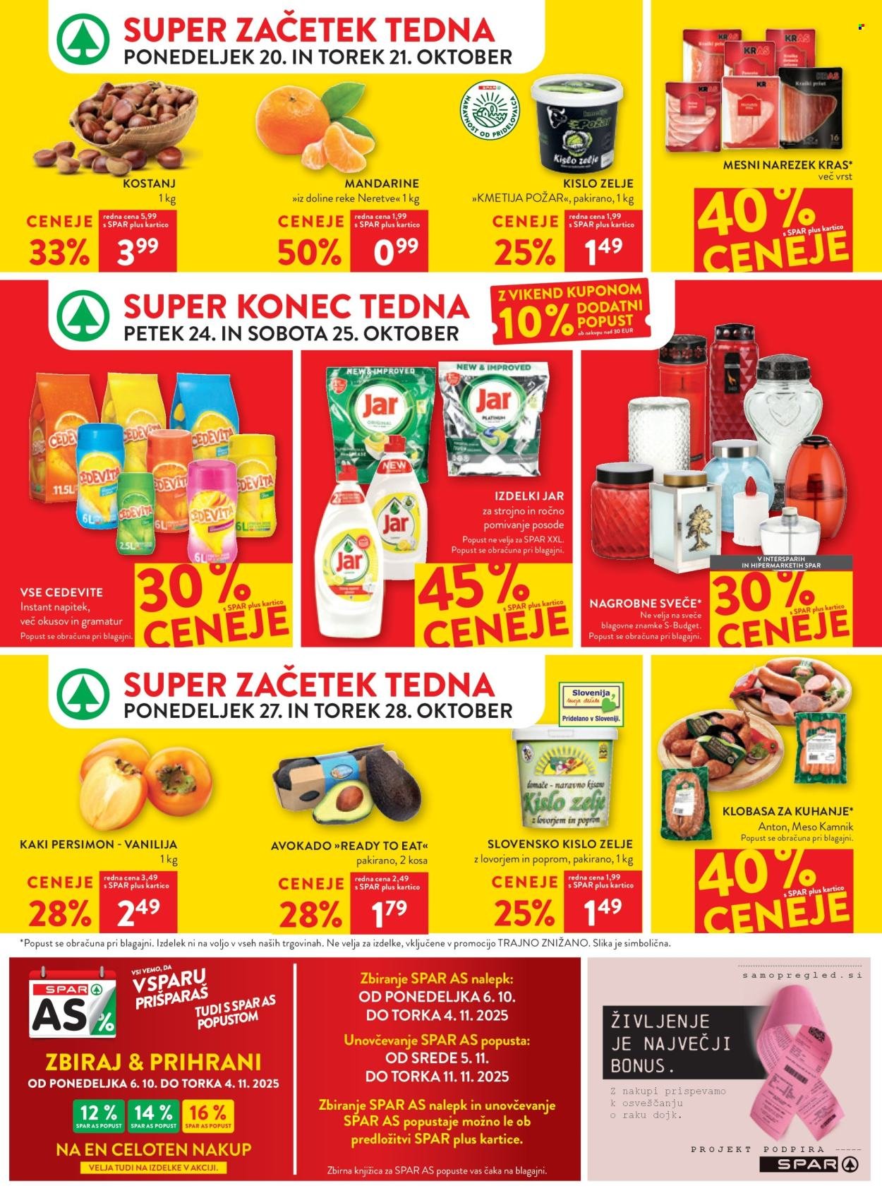 SPAR katalog - Od srede, 22. 10. 2025 (2025-10-22 - 2025-11-04)