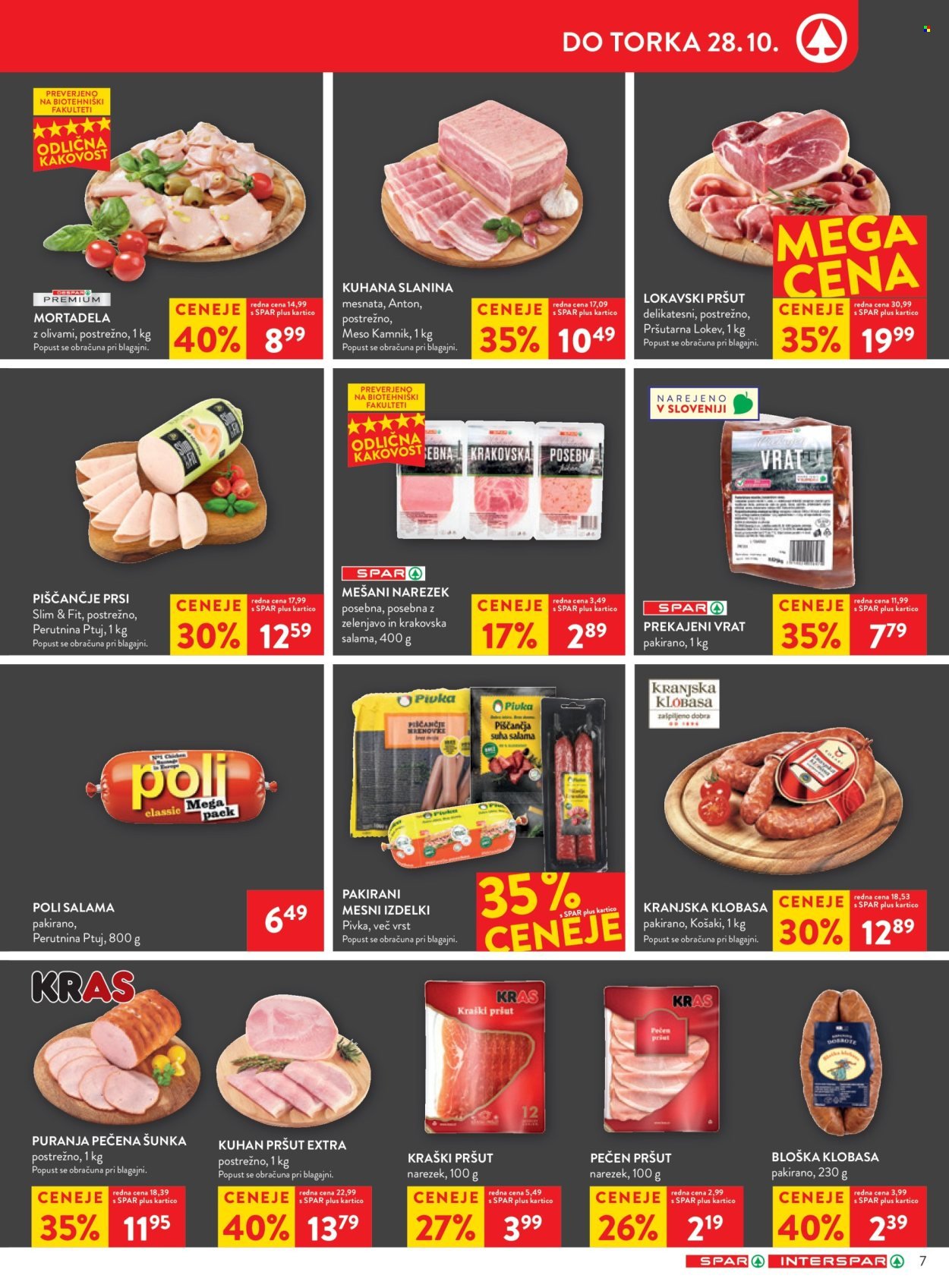 SPAR katalog - Od srede, 22. 10. 2025 (2025-10-22 - 2025-11-04)