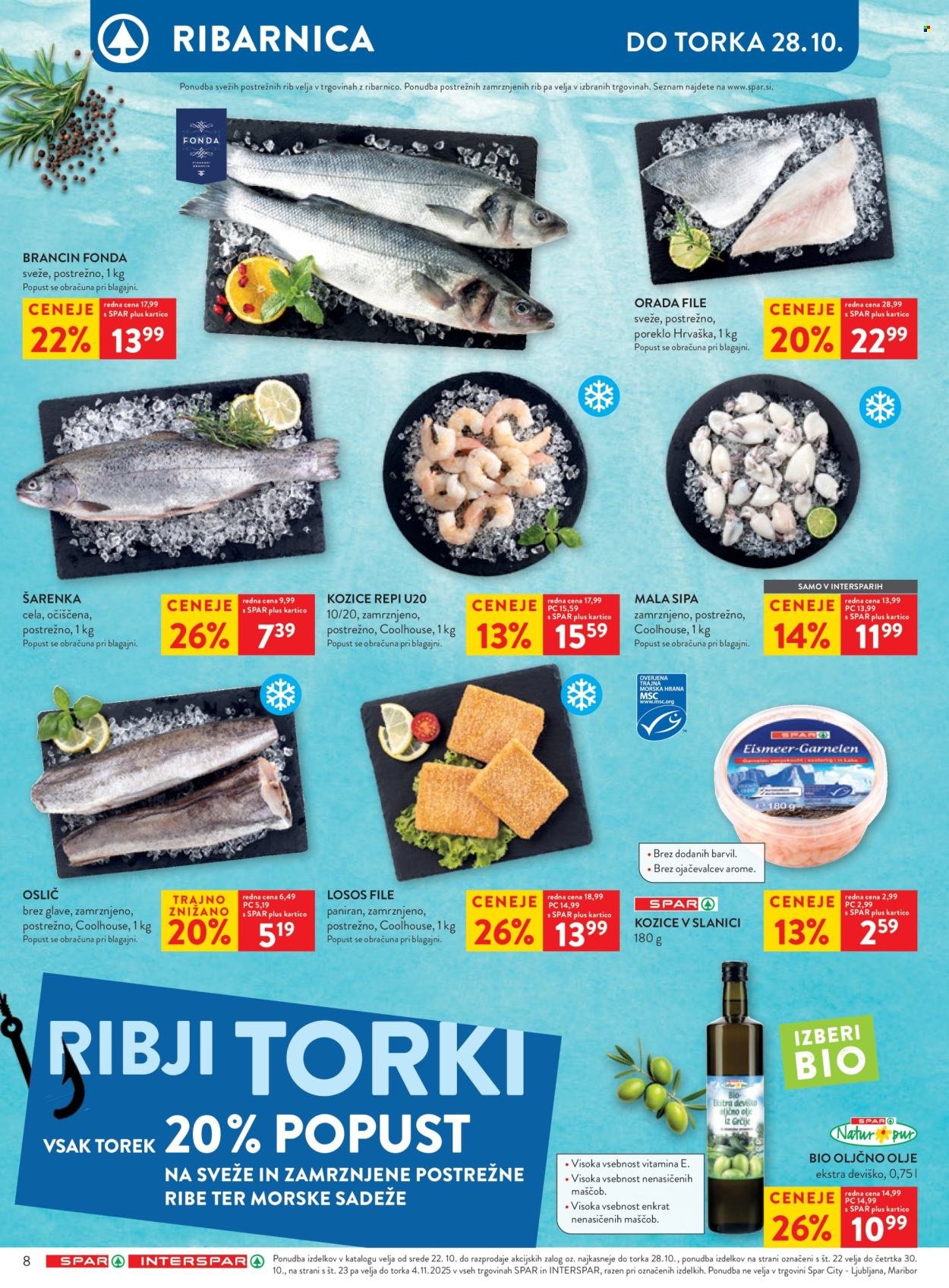 SPAR katalog - Od srede, 22. 10. 2025 (2025-10-22 - 2025-11-04)