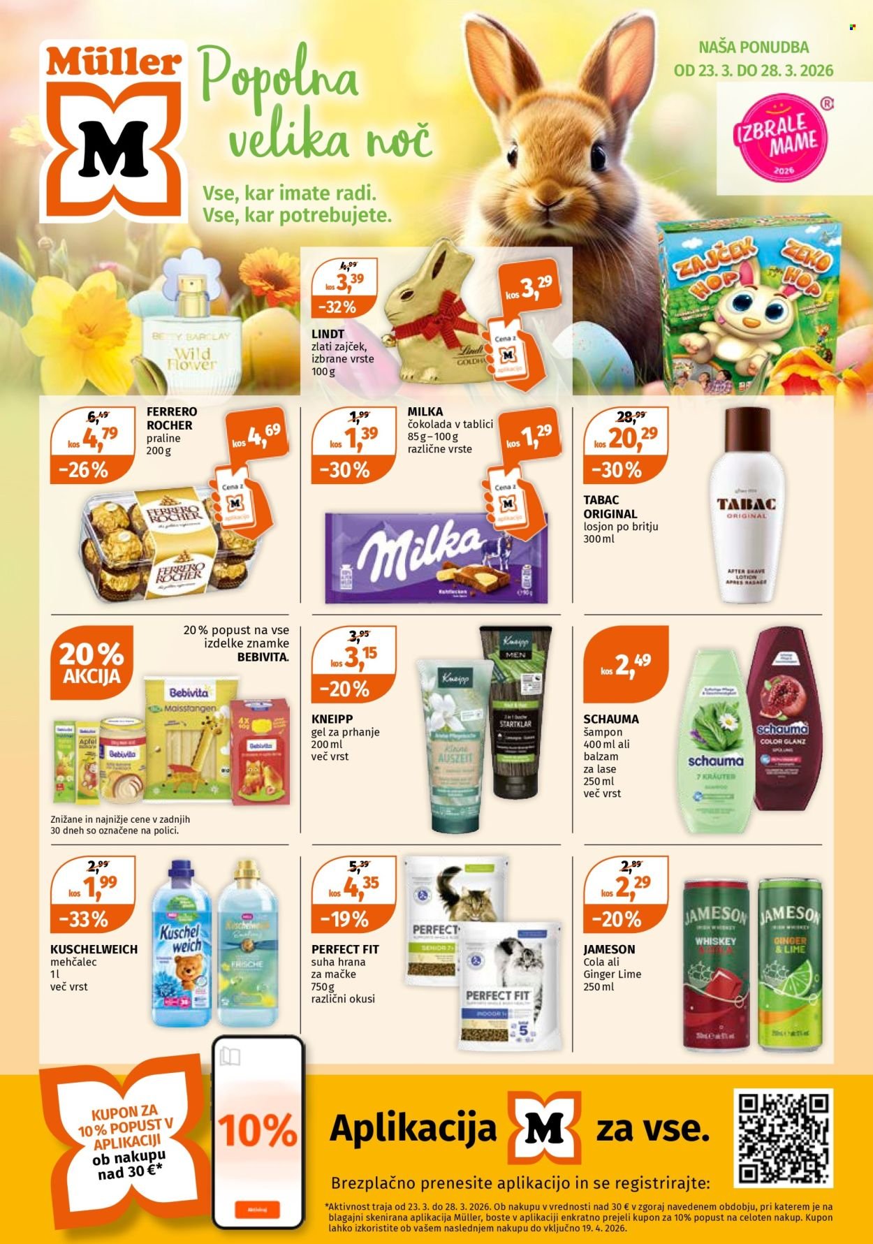 MÜLLER katalog - Popolna velika noč (2026-03-23 - 2026-03-28)