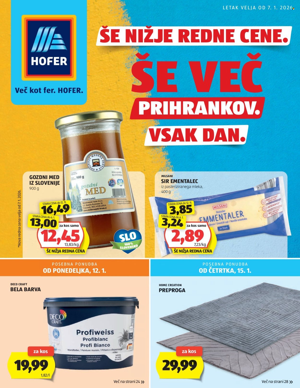 HOFER katalog - Od srede, 7. 1. 2026 (2026-01-07 - 2026-01-13)