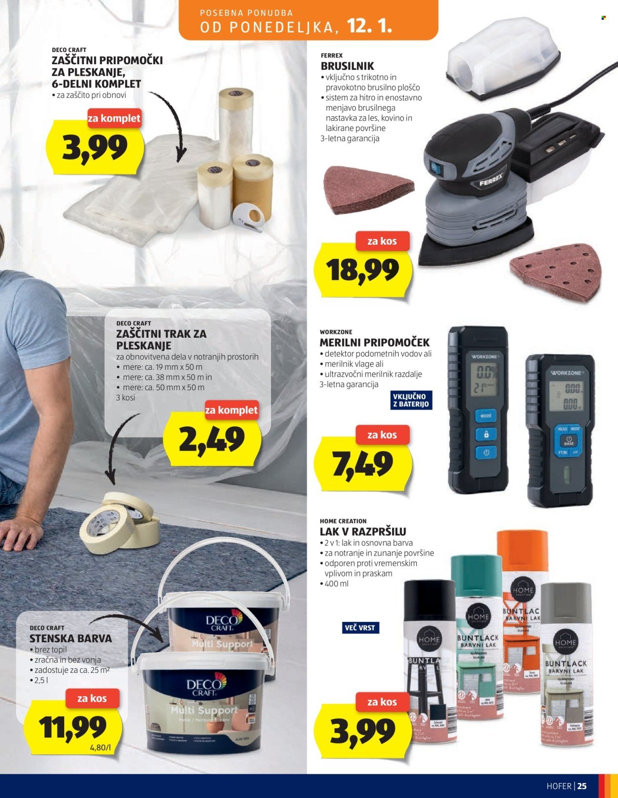 HOFER katalog - Od srede, 7. 1. 2026 (2026-01-07 - 2026-01-13)