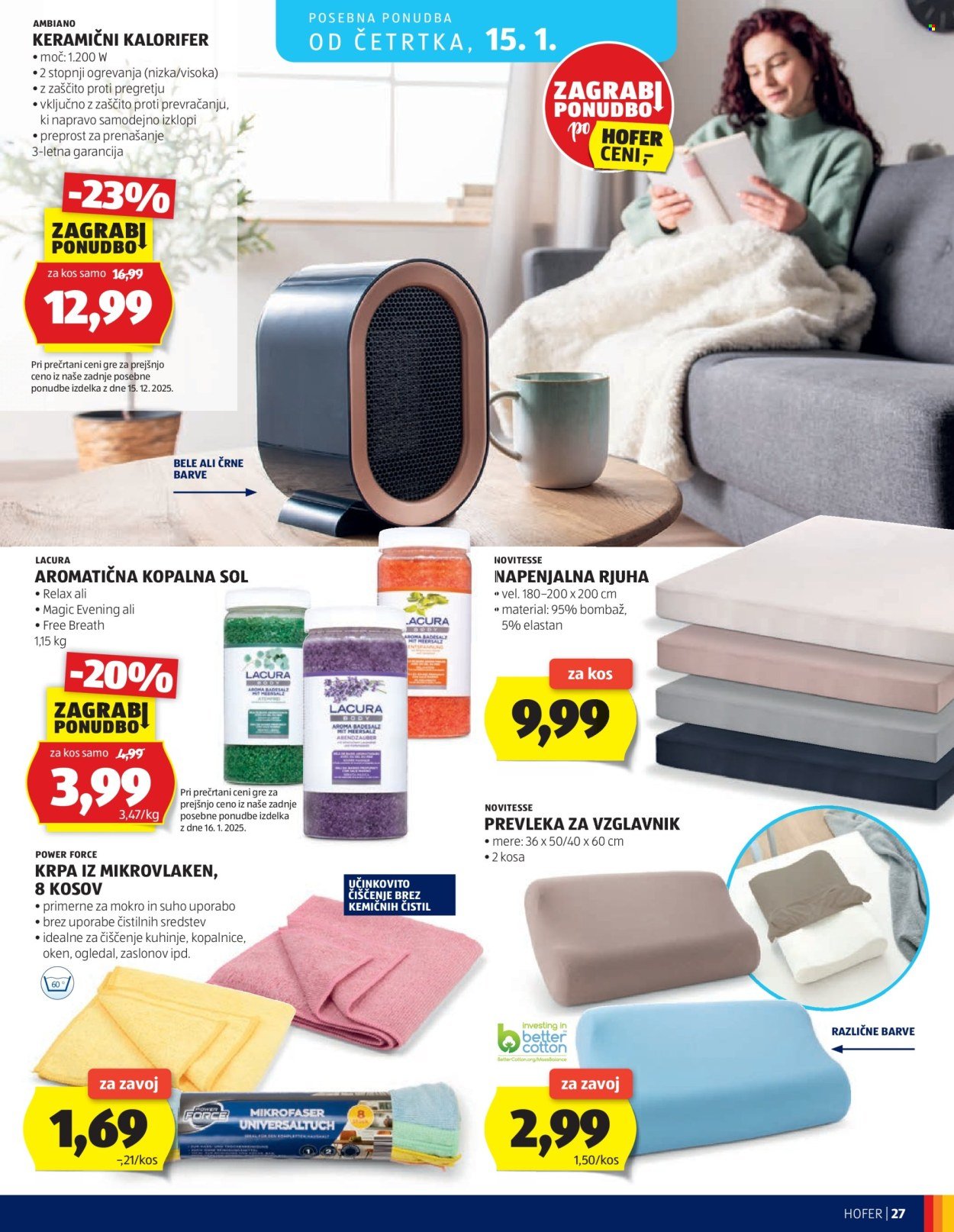 HOFER katalog - Od srede, 7. 1. 2026 (2026-01-07 - 2026-01-13)