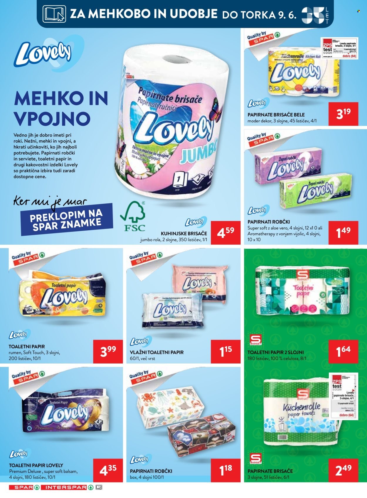 SPAR katalog - Od srede, 3. 6. 2026