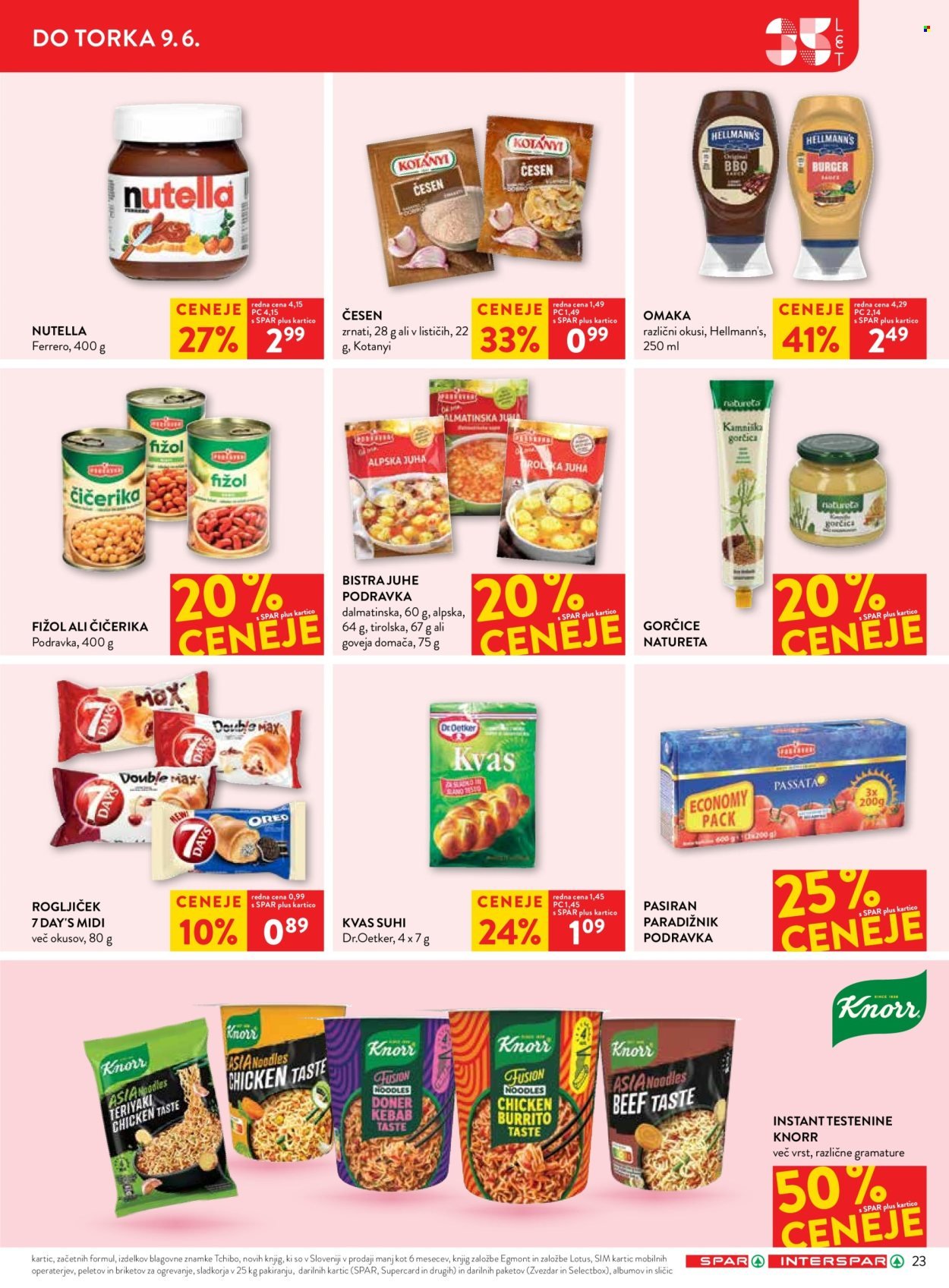 SPAR katalog - Od srede, 3. 6. 2026