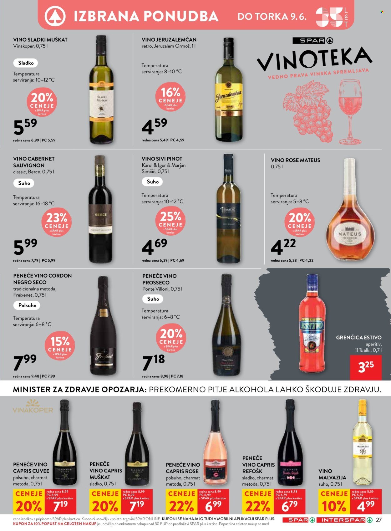 SPAR katalog - Od srede, 3. 6. 2026