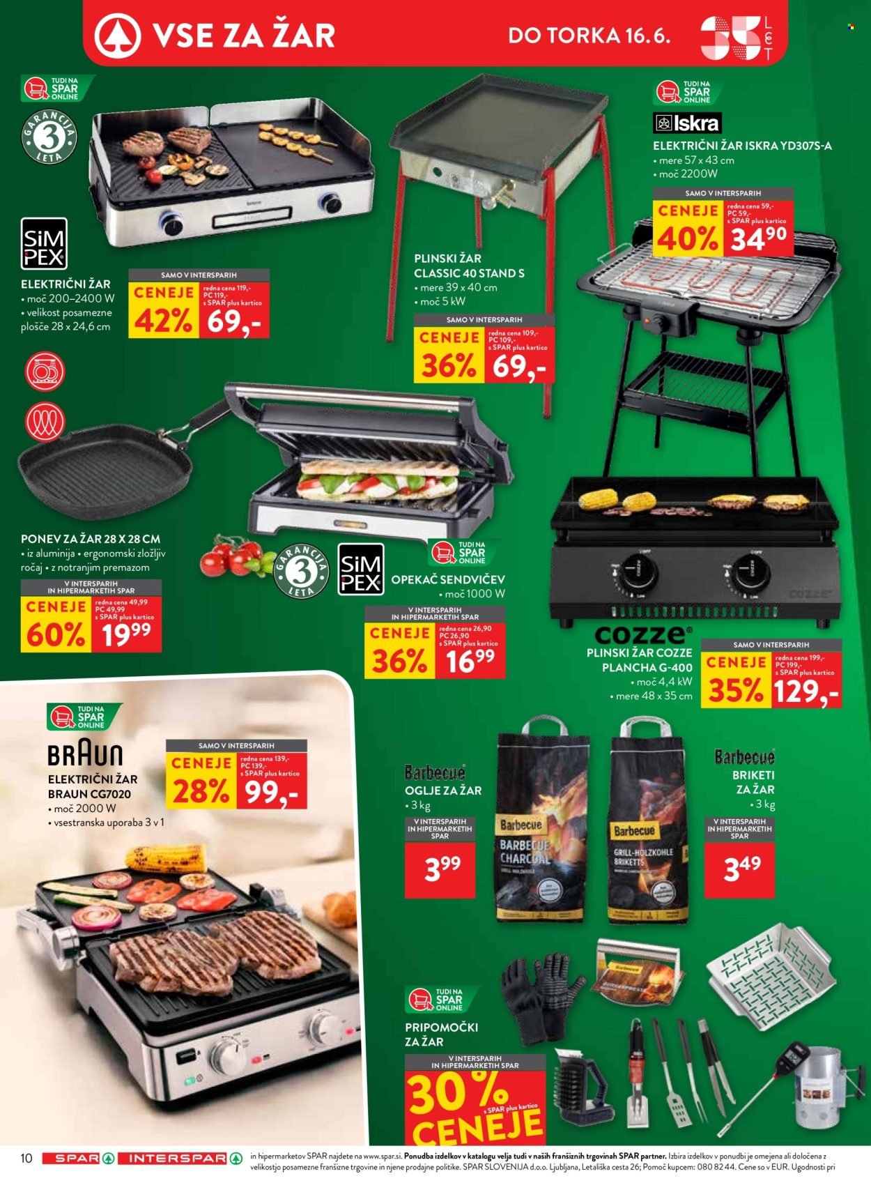 SPAR katalog - Od srede, 3. 6. 2026