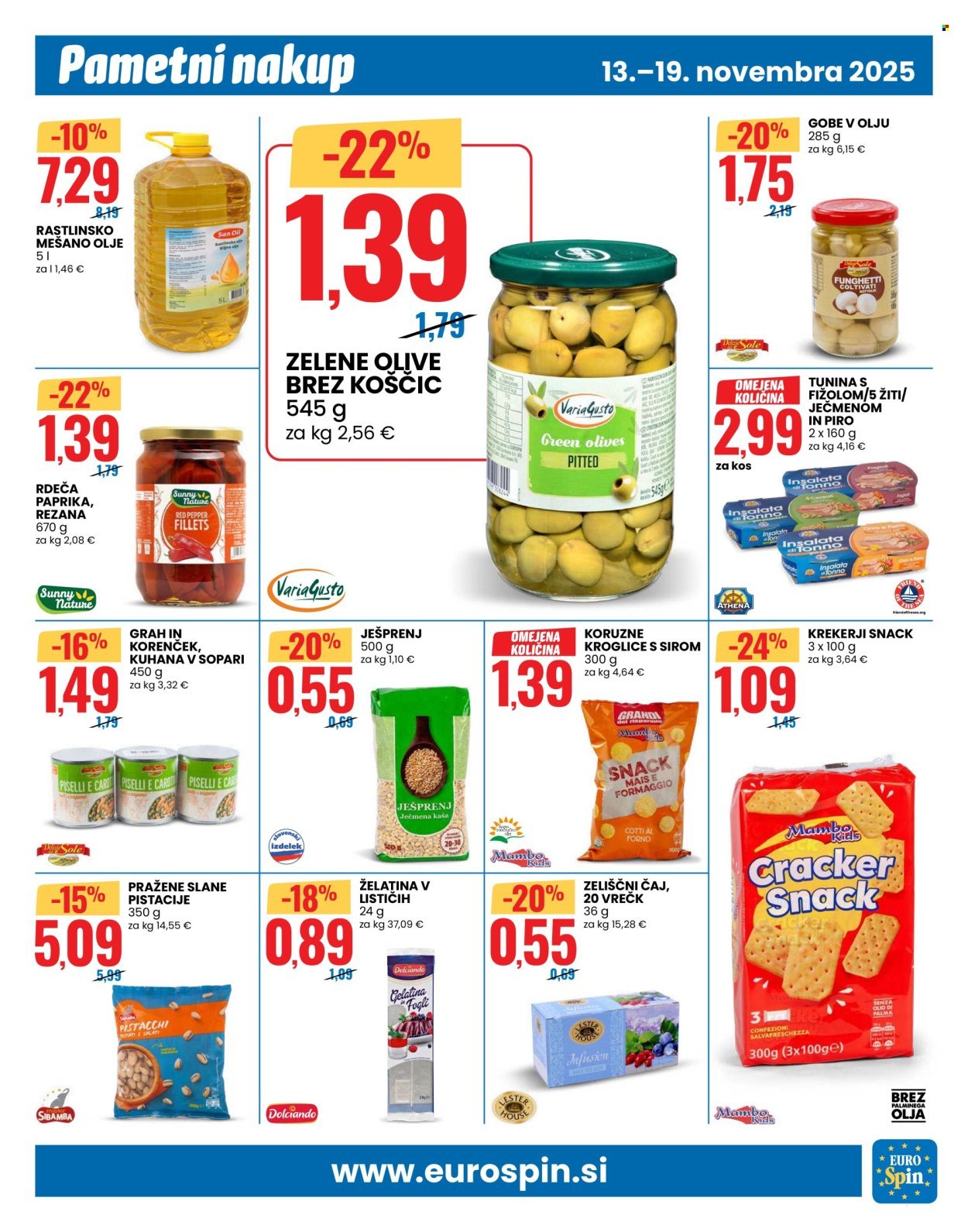 EUROSPIN katalog - TEMA QUALITA' + MASTER NATALE (2025-11-13 - 2025-11-19)