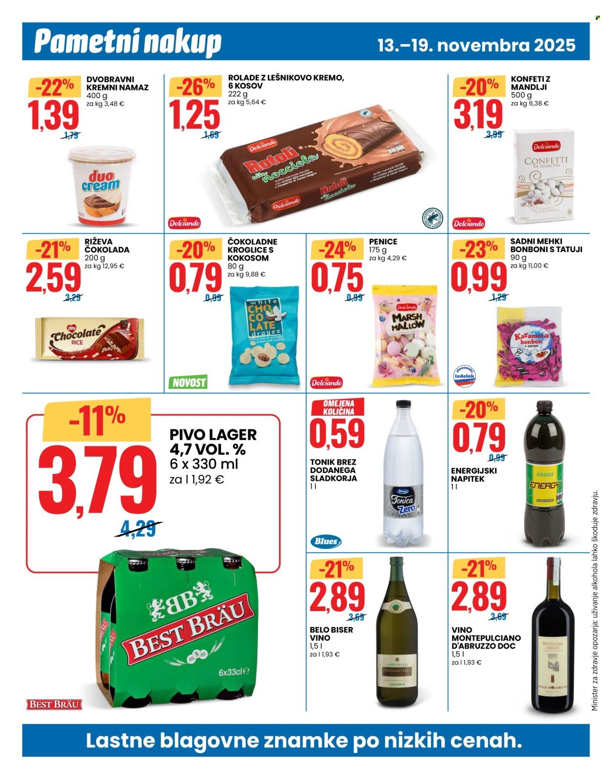 EUROSPIN katalog - TEMA QUALITA' + MASTER NATALE (2025-11-13 - 2025-11-19)