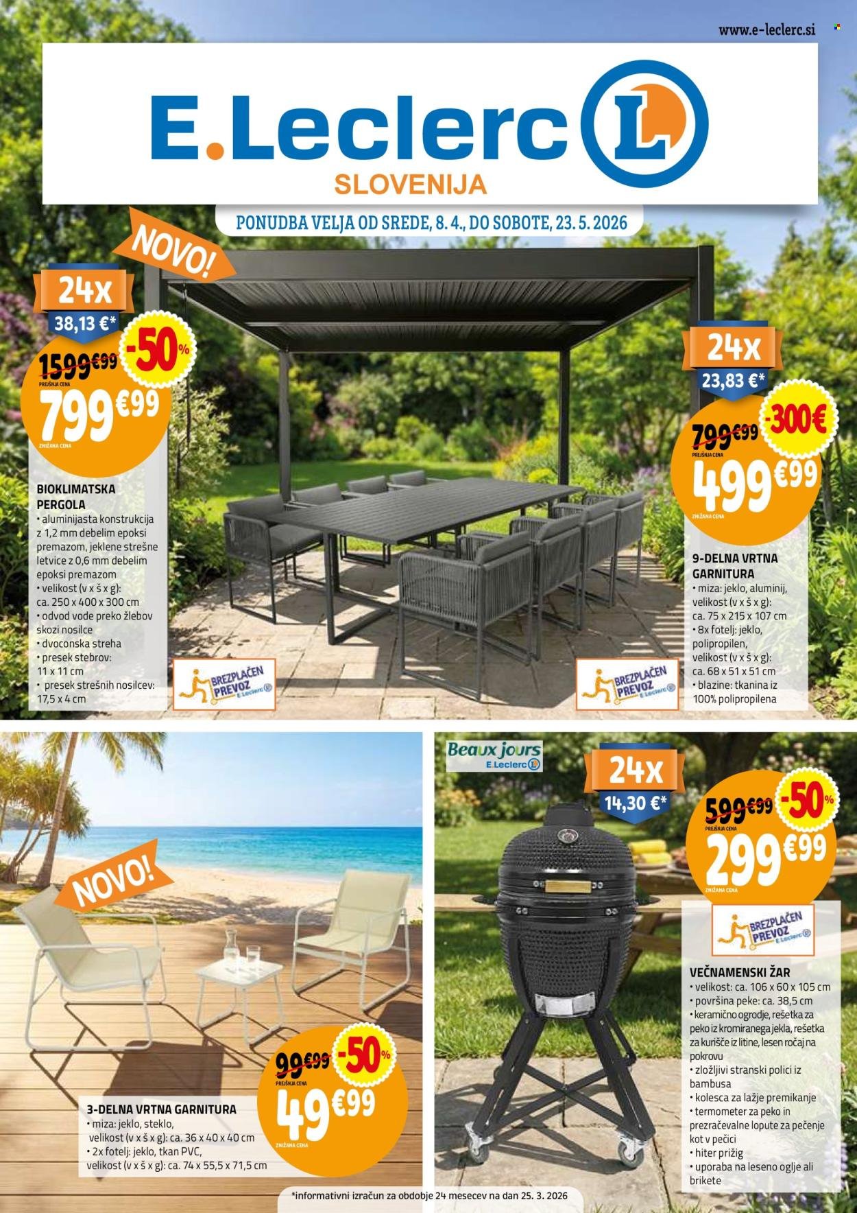 E.LECLERC katalog - Katalog  Vse za teraso (2026-04-08 - 2026-05-23)