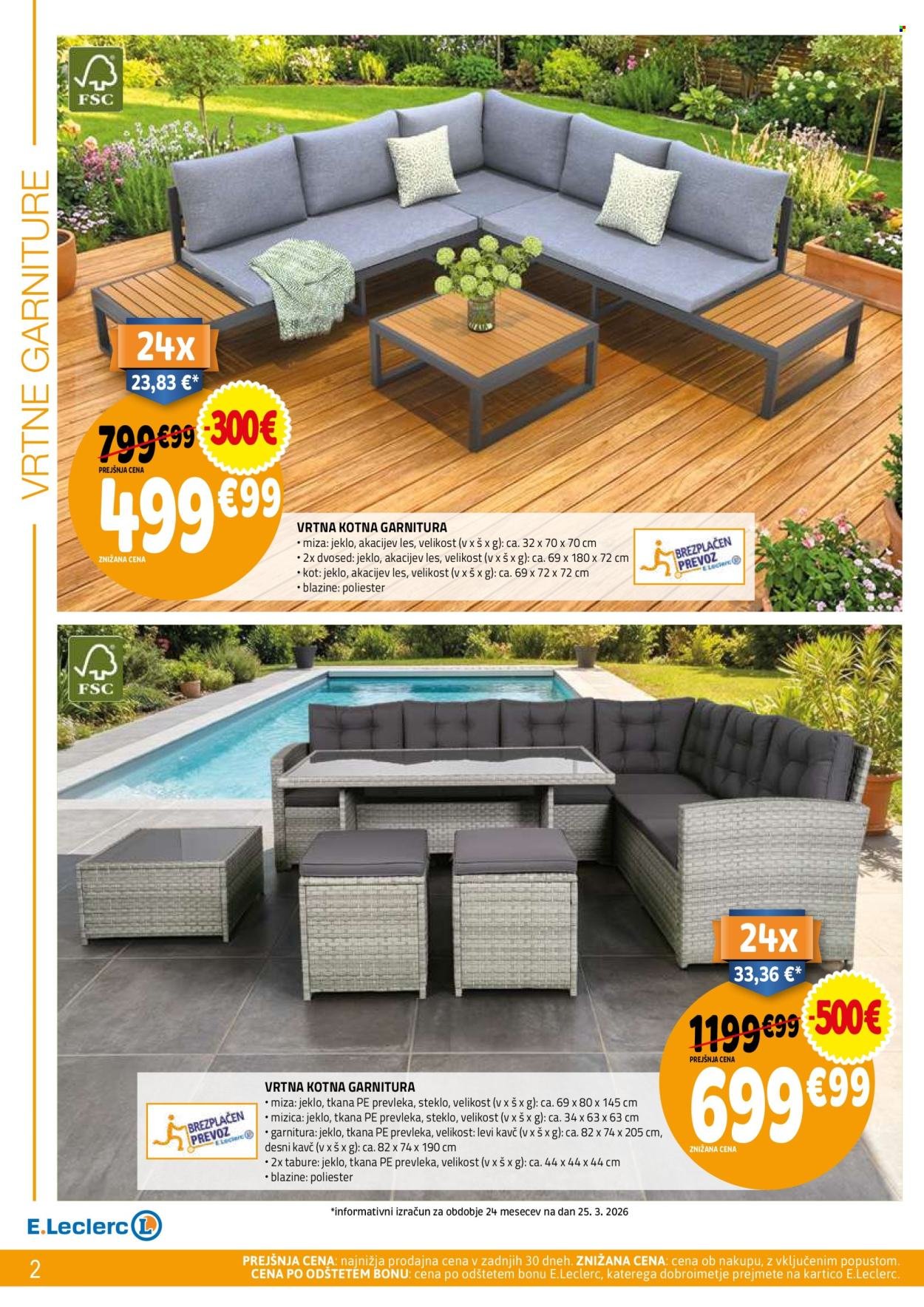 E.LECLERC katalog - Katalog  Vse za teraso (2026-04-08 - 2026-05-23)