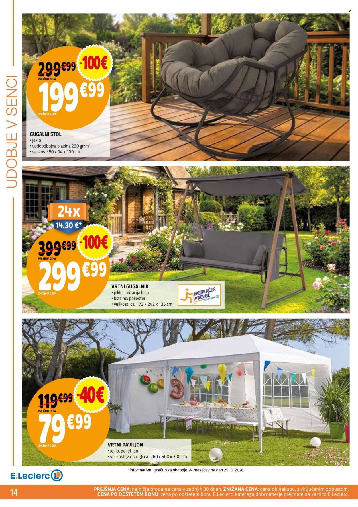 E.LECLERC katalog - Katalog  Vse za teraso (2026-04-08 - 2026-05-23)