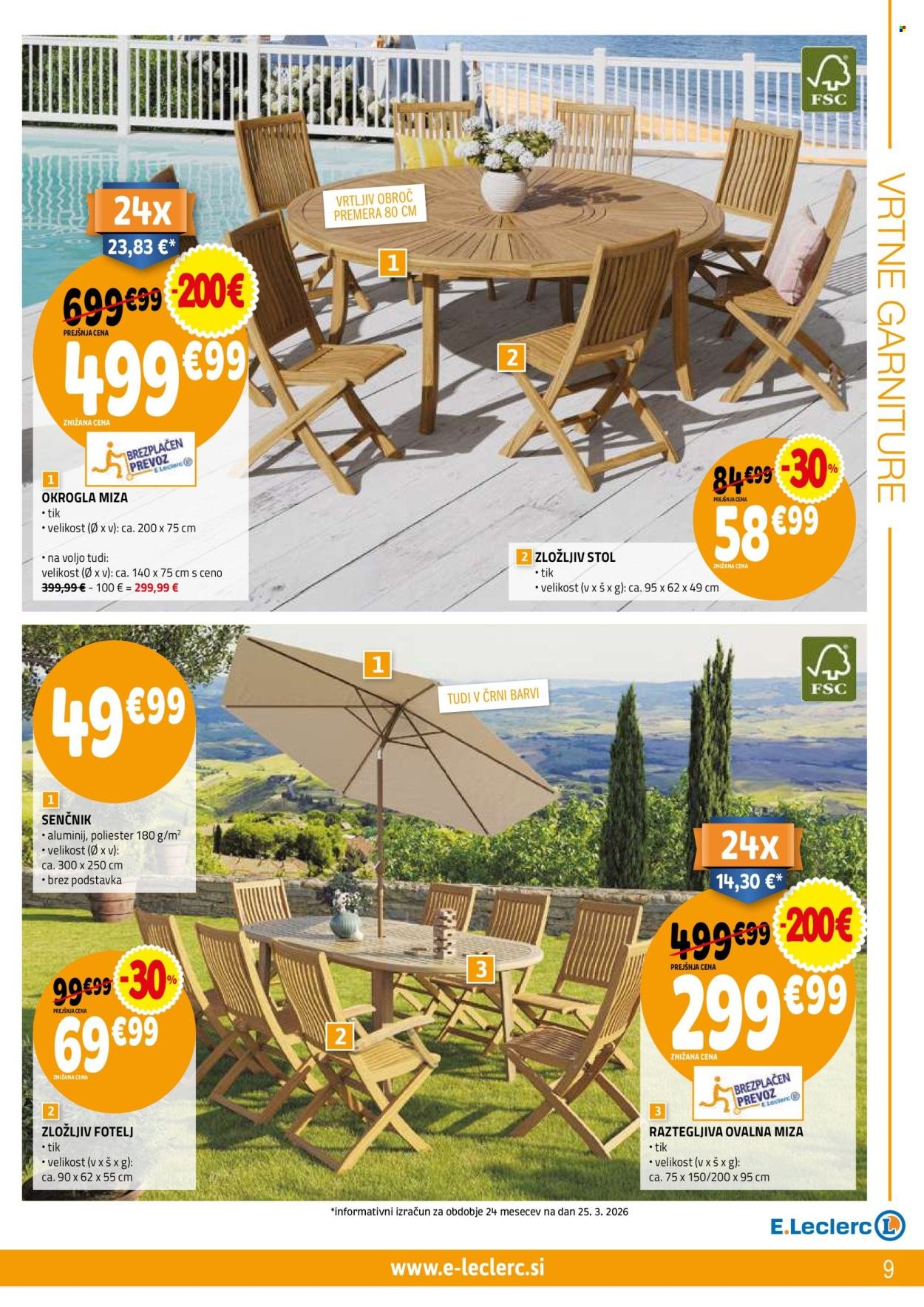 E.LECLERC katalog - Katalog  Vse za teraso (2026-04-08 - 2026-05-23)