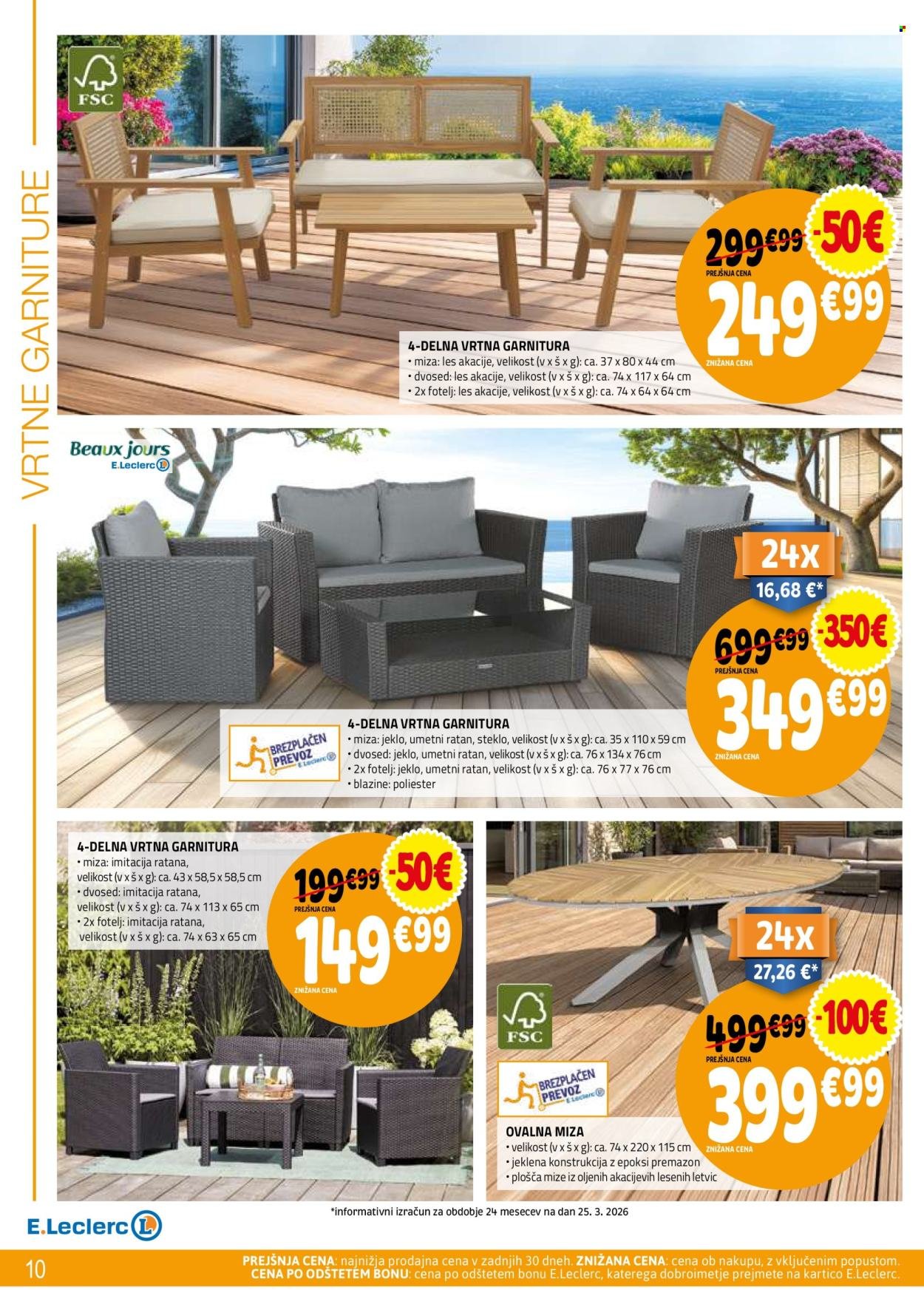 E.LECLERC katalog - Katalog  Vse za teraso (2026-04-08 - 2026-05-23)
