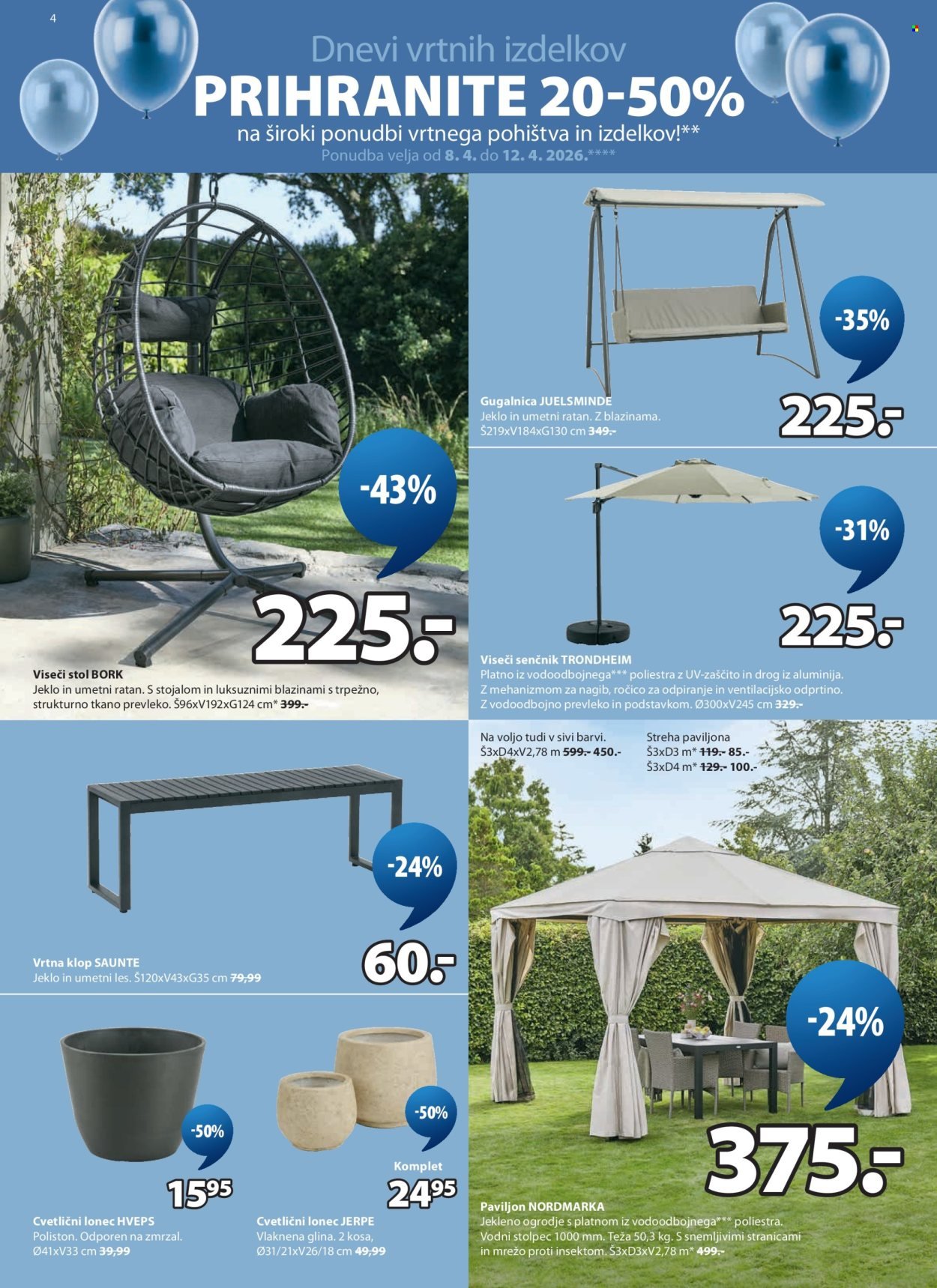 JYSK katalog - Od srede, 8. 4. 2026 (2026-04-08 - 2026-05-17)