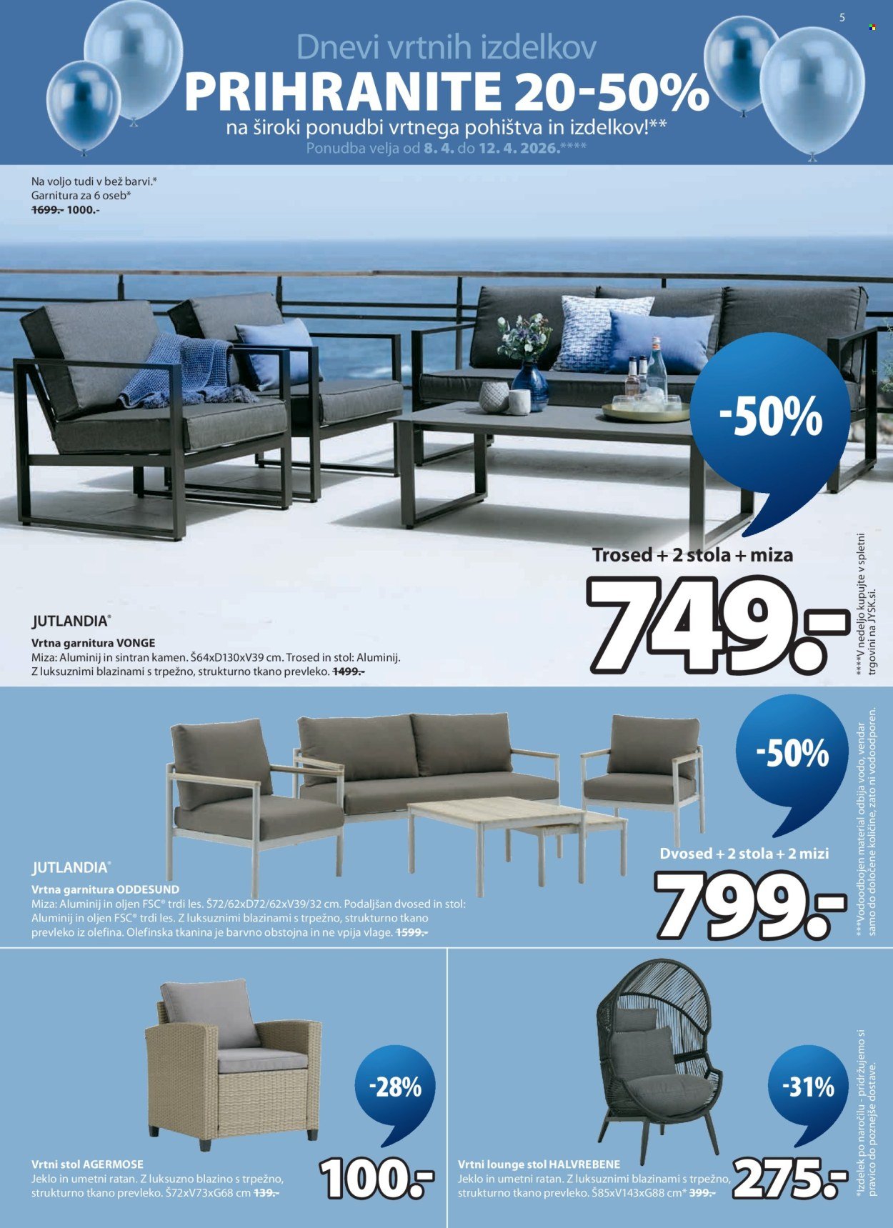 JYSK katalog - Od srede, 8. 4. 2026 (2026-04-08 - 2026-05-17)