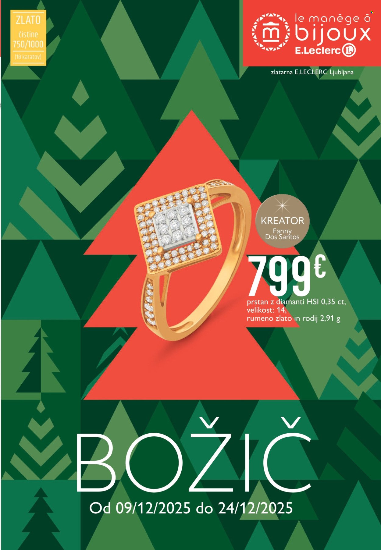 E.LECLERC katalog - Katalog E.Leclerc Zlatarna (2025-12-09 - 2025-12-24)