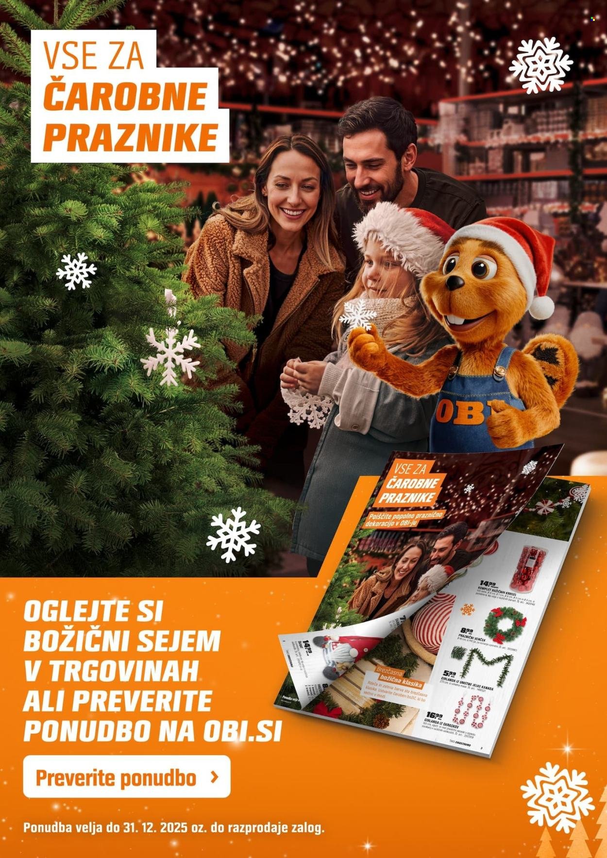 OBI katalog - Od torka, 16. 12. 2025 (2025-12-16 - 2025-12-31)