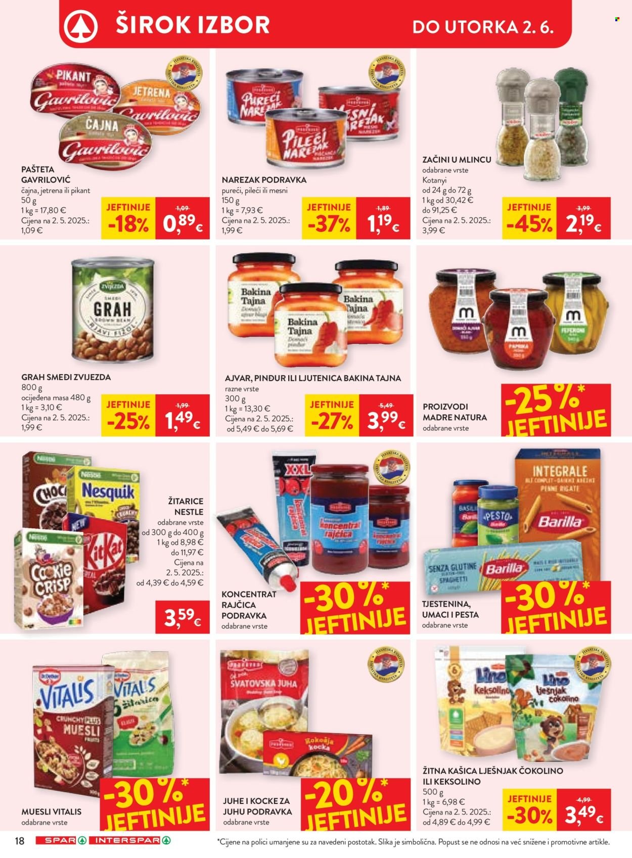 SPAR katalog - Od srede, 27. 5. 2026 (2026-05-27 - 2026-06-09)