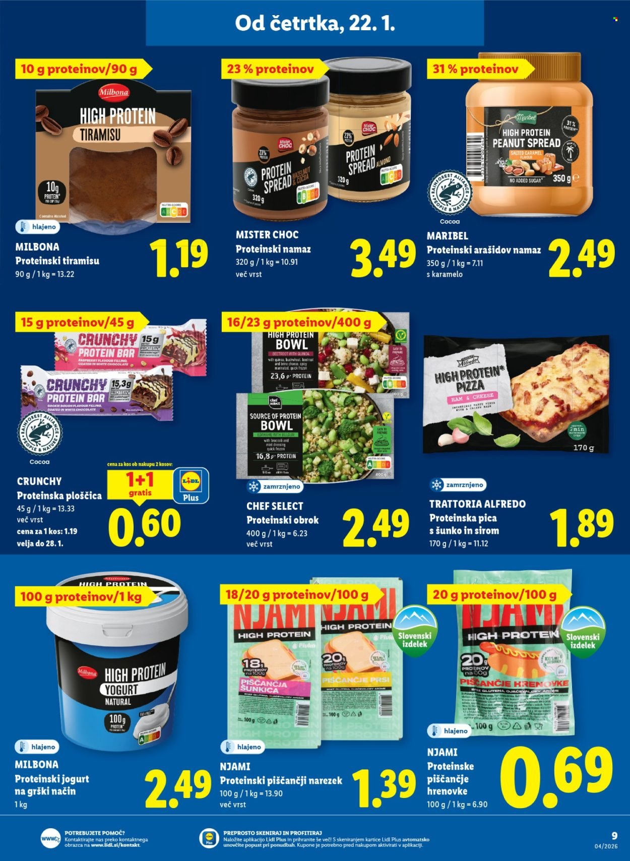 LIDL katalog - Od četrtka, 22. 1. 2026 (2026-01-22 - 2026-01-28)