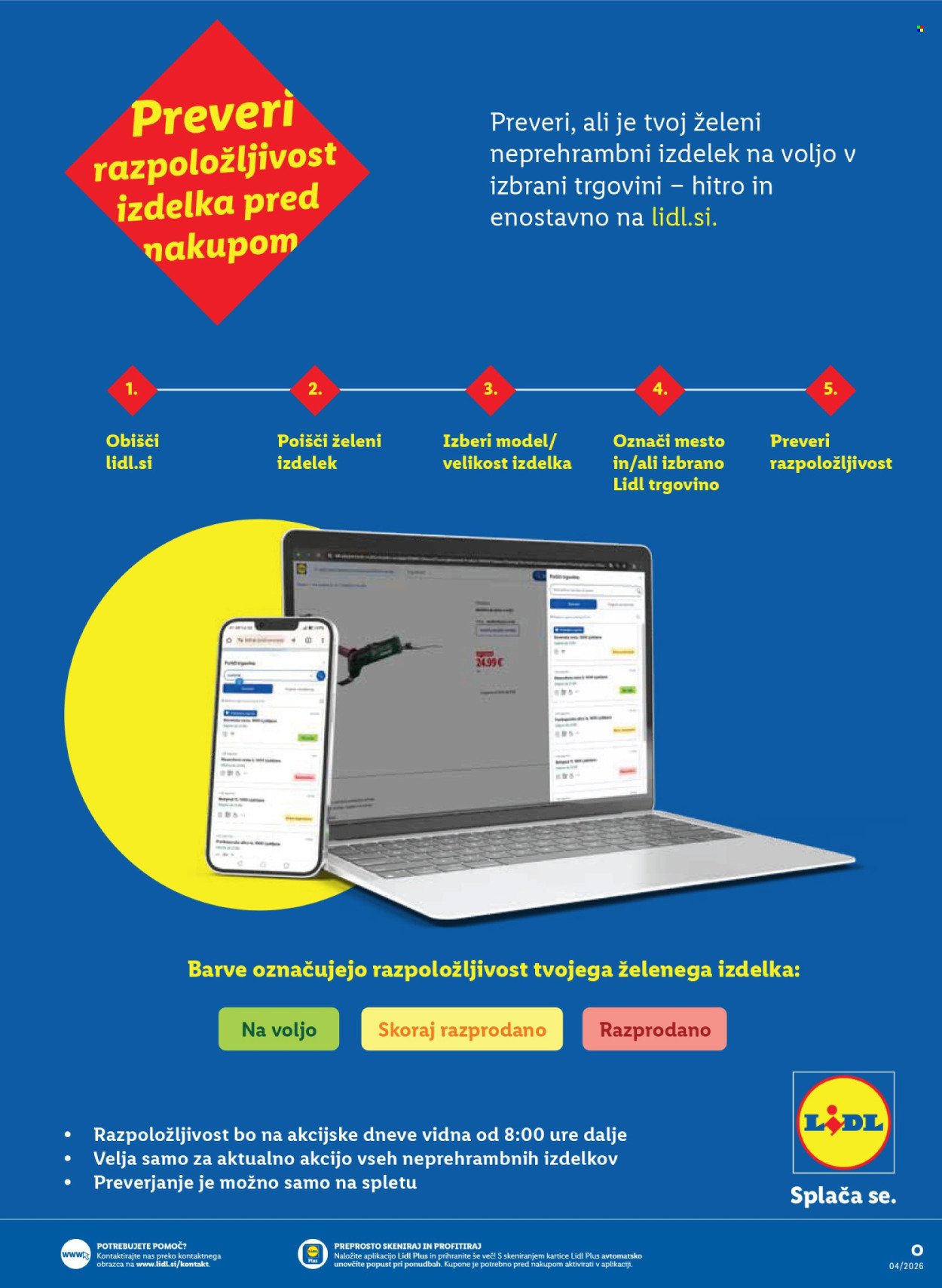 LIDL katalog - Od četrtka, 22. 1. 2026 (2026-01-22 - 2026-01-28)