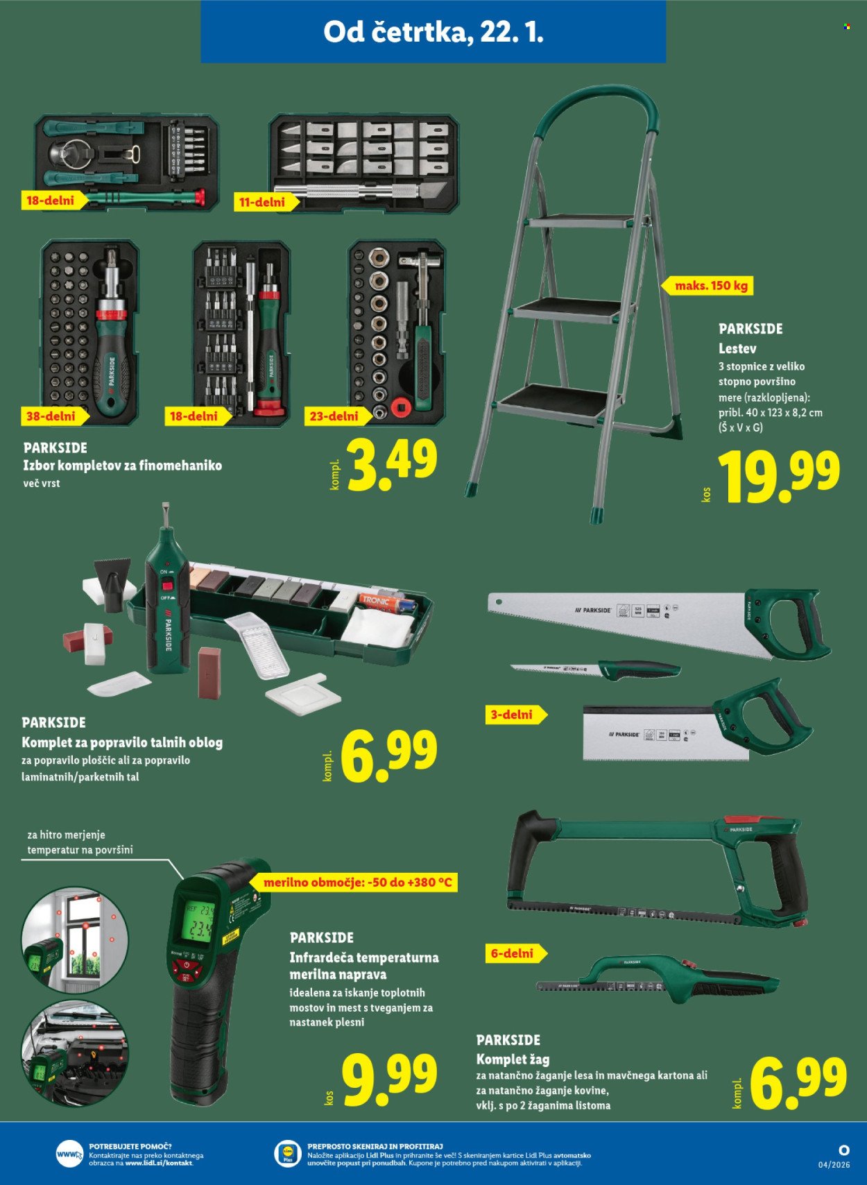 LIDL katalog - Od četrtka, 22. 1. 2026 (2026-01-22 - 2026-01-28)