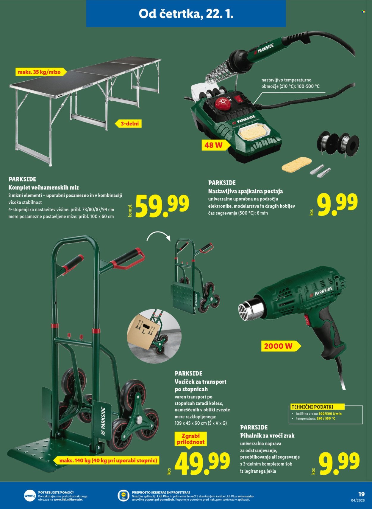 LIDL katalog - Od četrtka, 22. 1. 2026 (2026-01-22 - 2026-01-28)