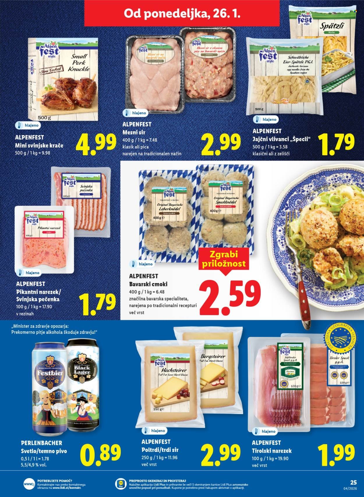 LIDL katalog - Od četrtka, 22. 1. 2026 (2026-01-22 - 2026-01-28)