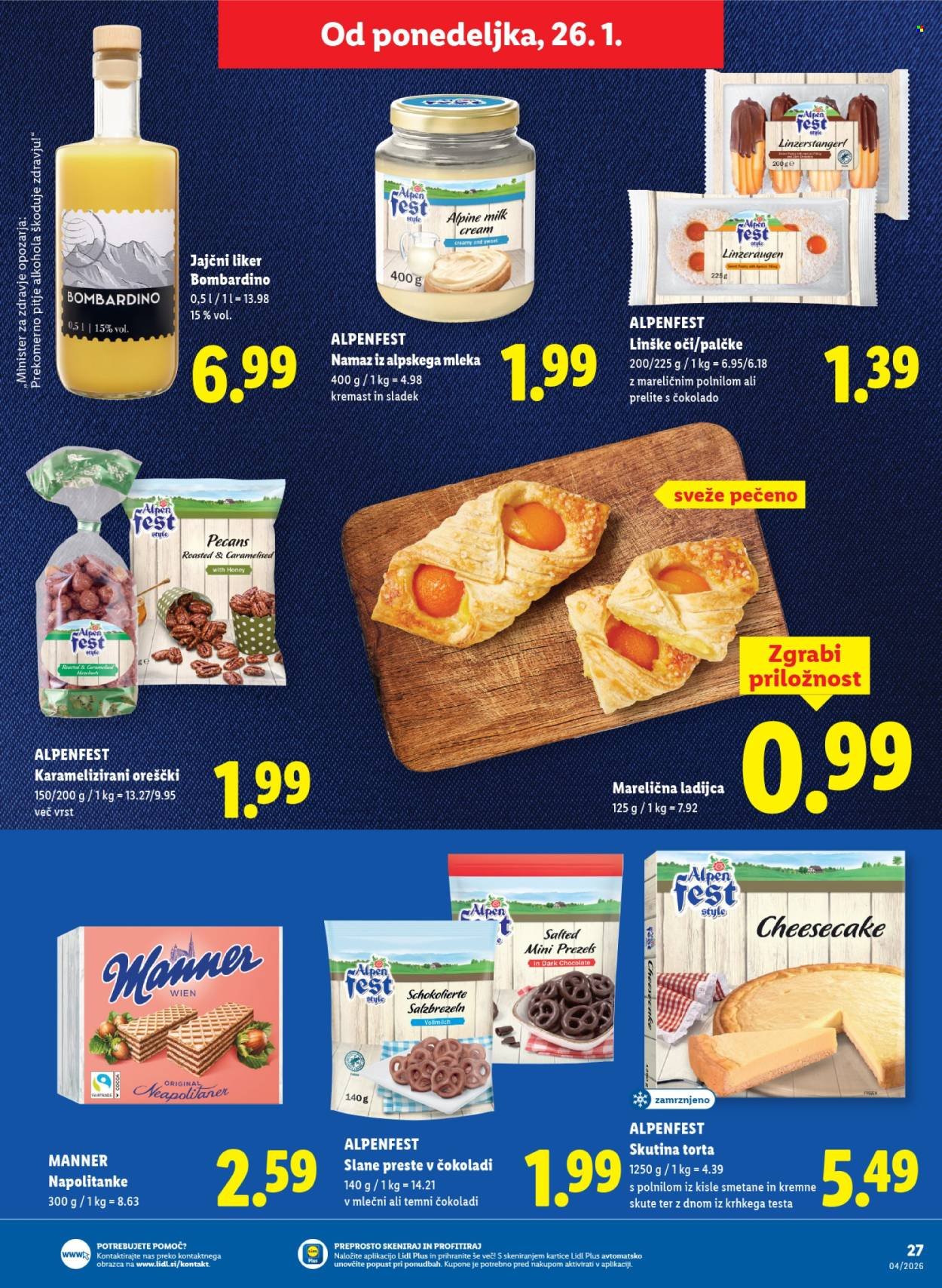 LIDL katalog - Od četrtka, 22. 1. 2026 (2026-01-22 - 2026-01-28)