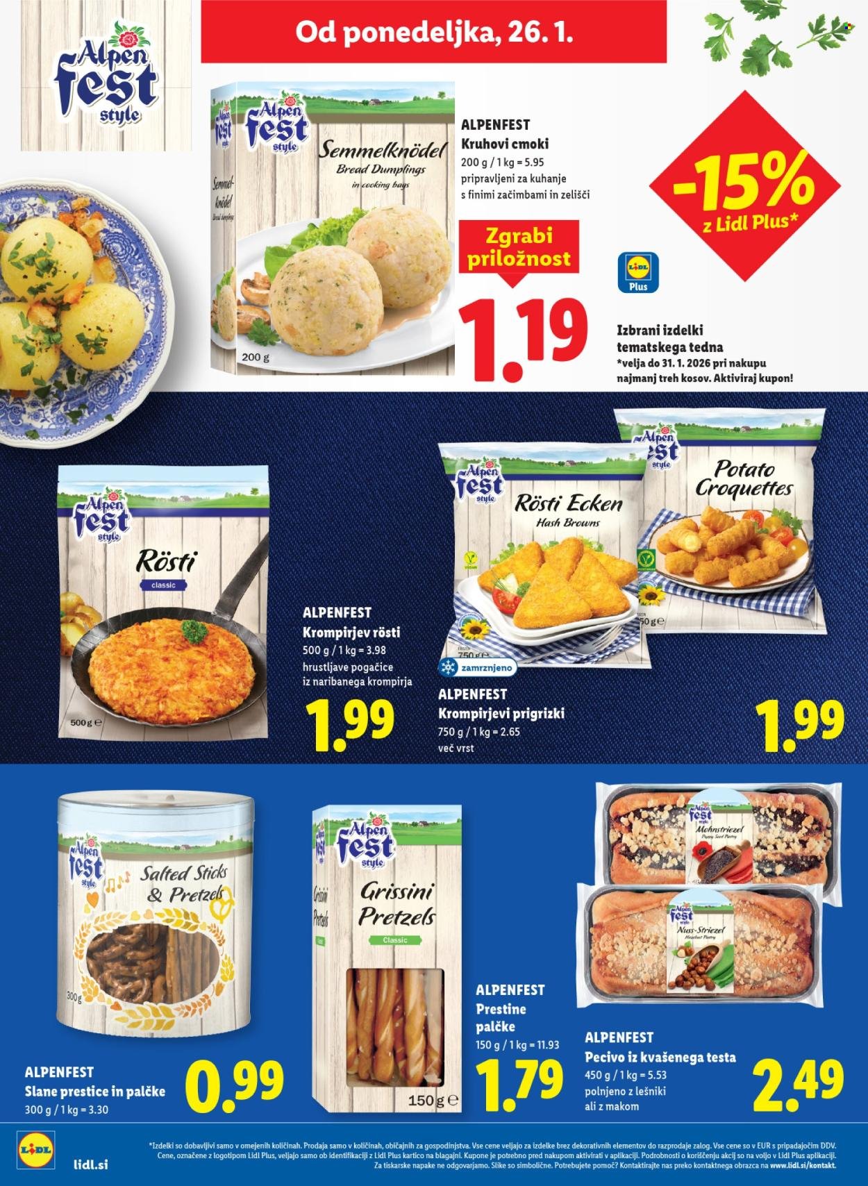 LIDL katalog - Od četrtka, 22. 1. 2026 (2026-01-22 - 2026-01-28)