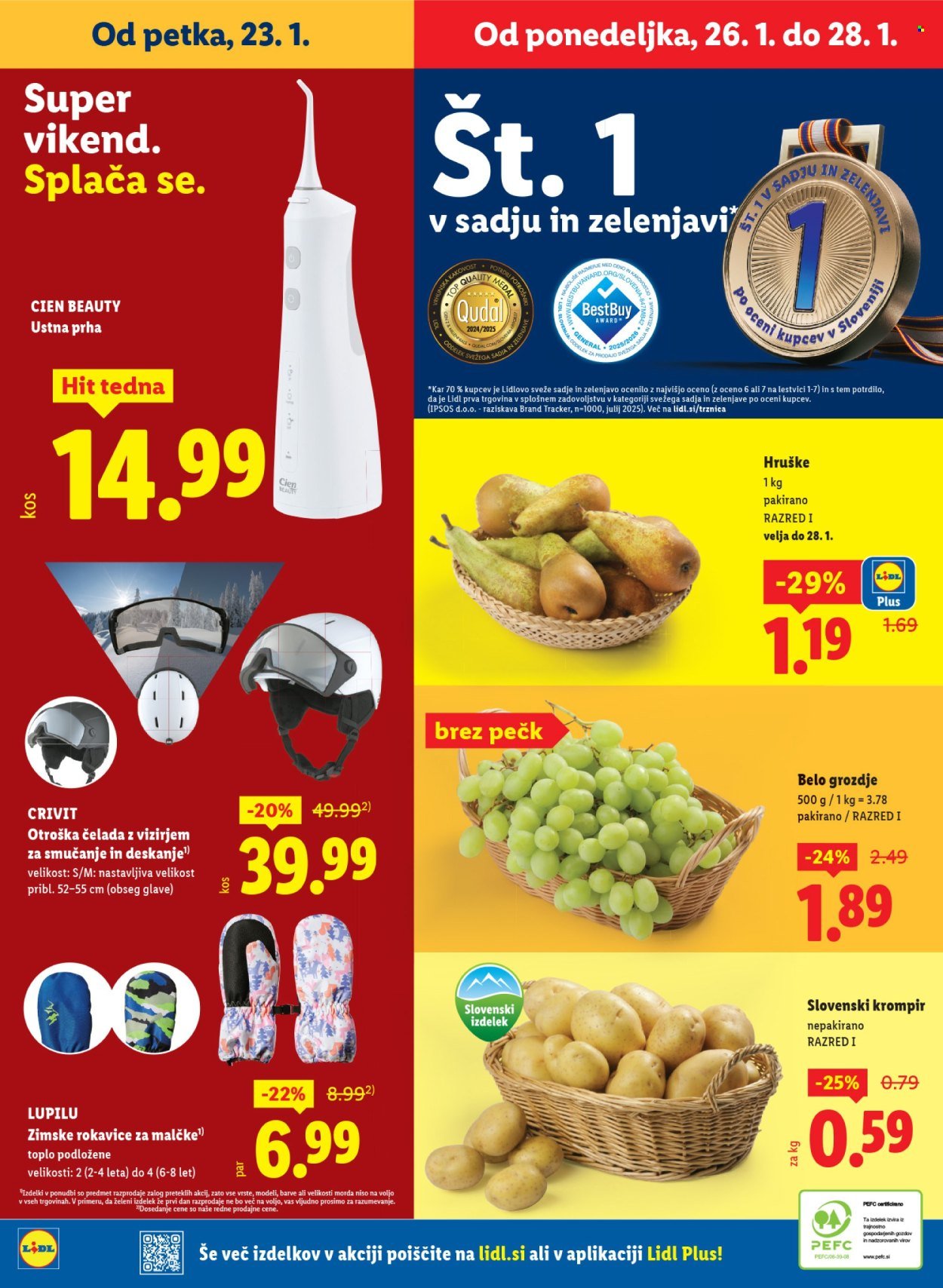 LIDL katalog - Od četrtka, 22. 1. 2026 (2026-01-22 - 2026-01-28)