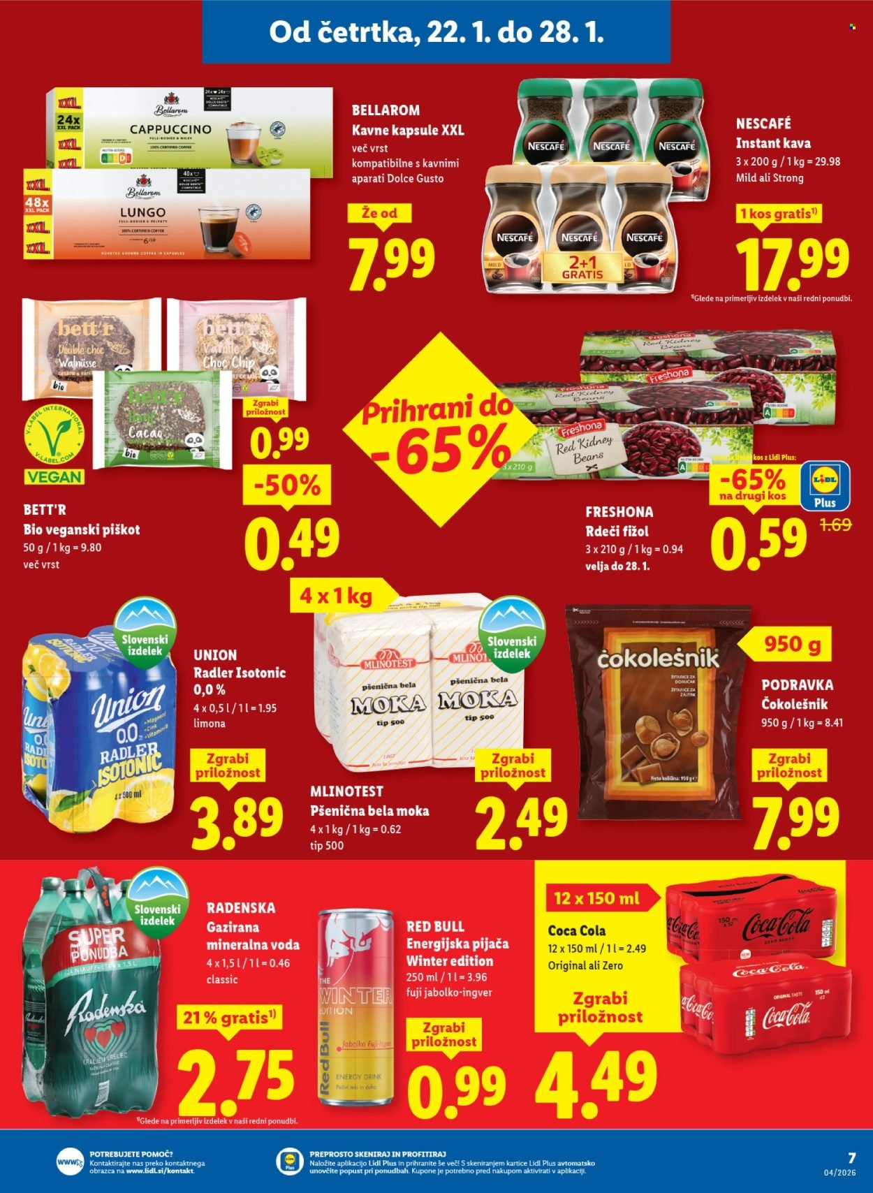 LIDL katalog - Od četrtka, 22. 1. 2026 (2026-01-22 - 2026-01-28)
