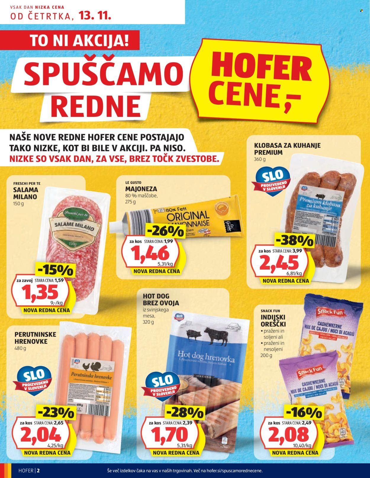 HOFER katalog - Od četrtka, 13. 11. 2025 (2025-11-13 - 2025-11-20)