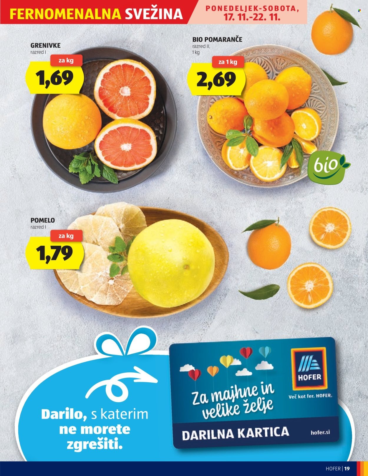 HOFER katalog - Od četrtka, 13. 11. 2025 (2025-11-13 - 2025-11-20)