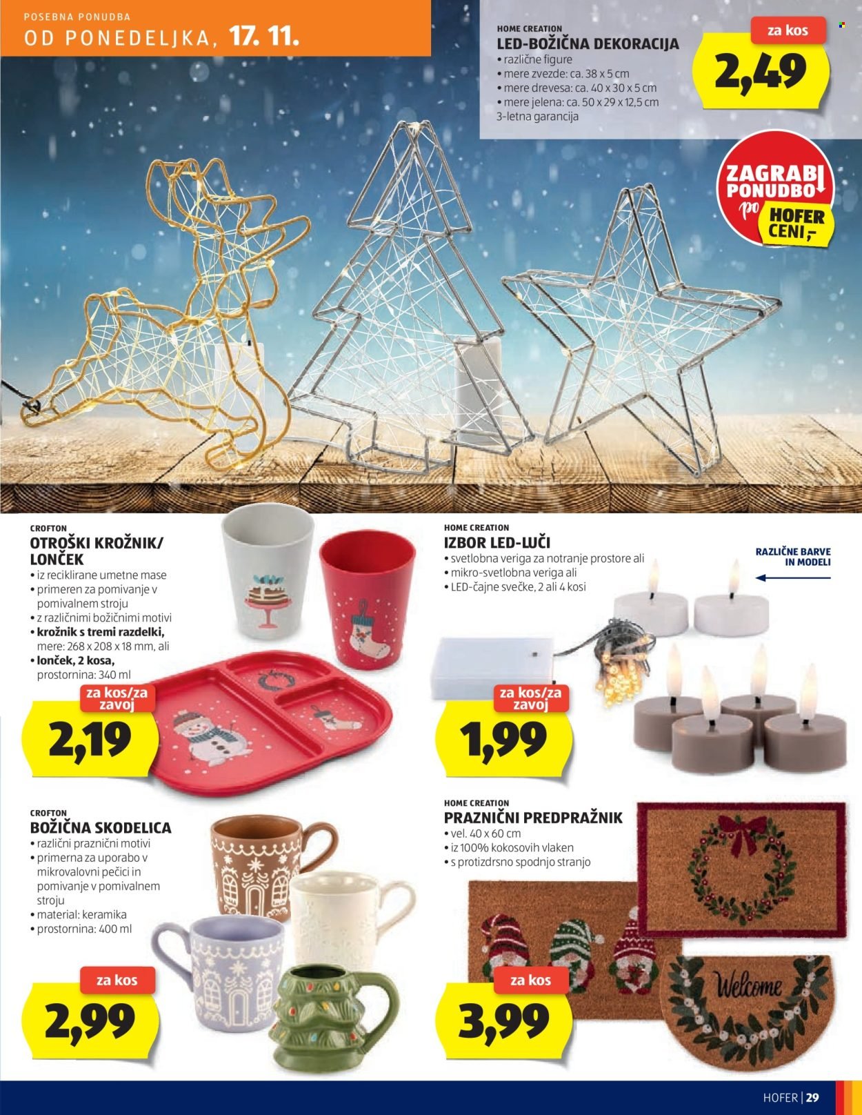 HOFER katalog - Od četrtka, 13. 11. 2025 (2025-11-13 - 2025-11-20)