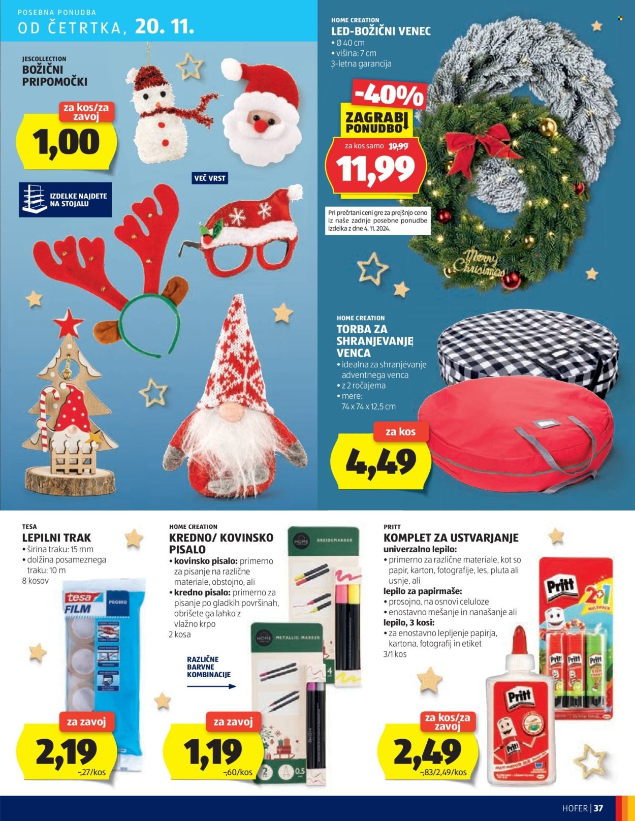HOFER katalog - Od četrtka, 13. 11. 2025 (2025-11-13 - 2025-11-20)