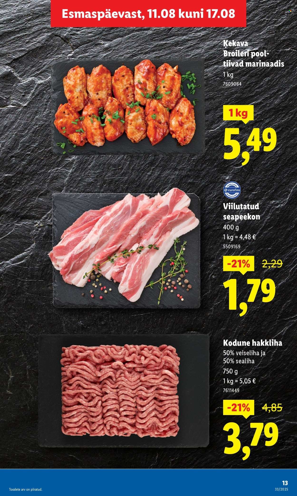 LIDL katalog - Nädalalõpu pakkumised (2025-08-14 - 2025-08-17)