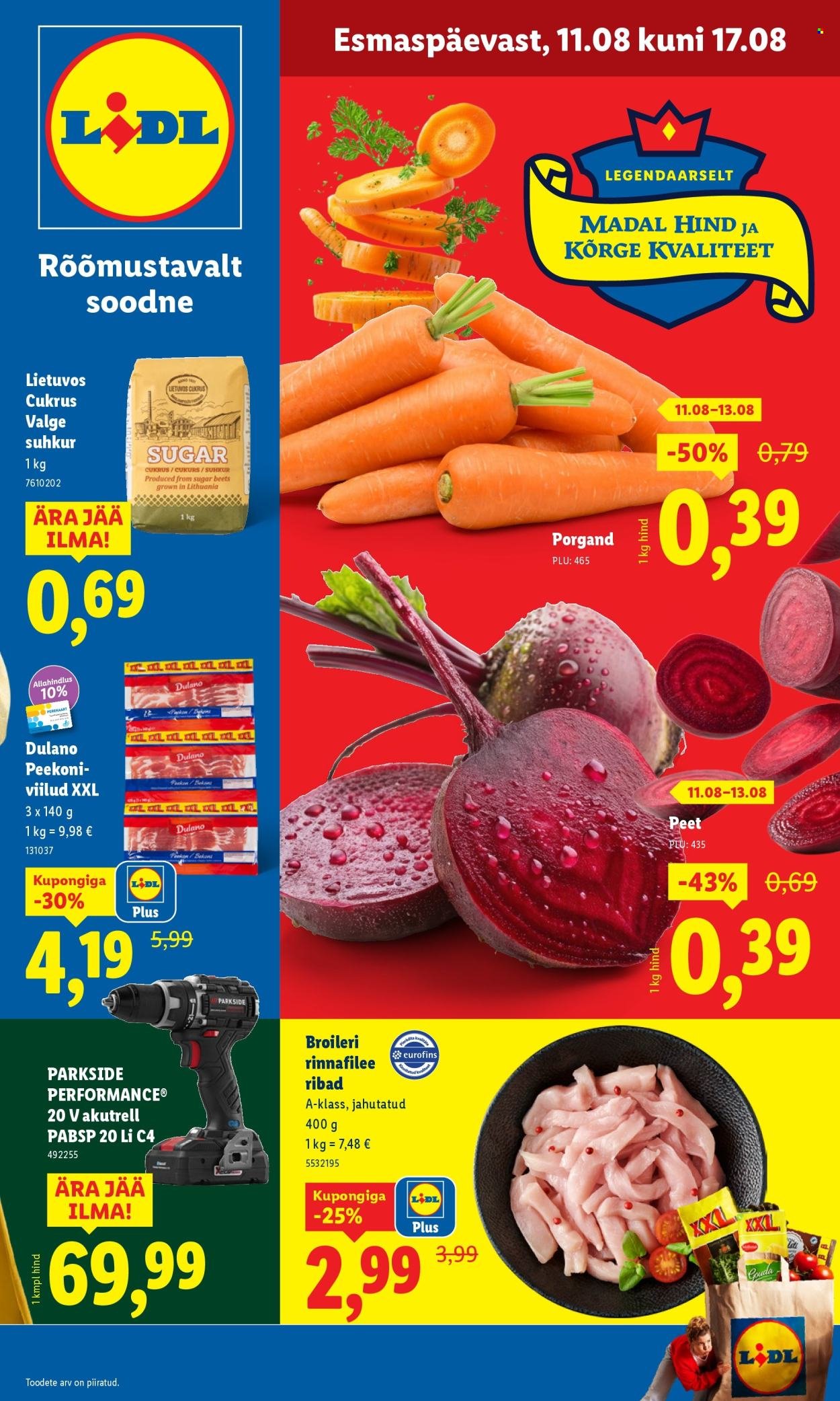 LIDL katalog - Nädalalõpu pakkumised (2025-08-14 - 2025-08-17)