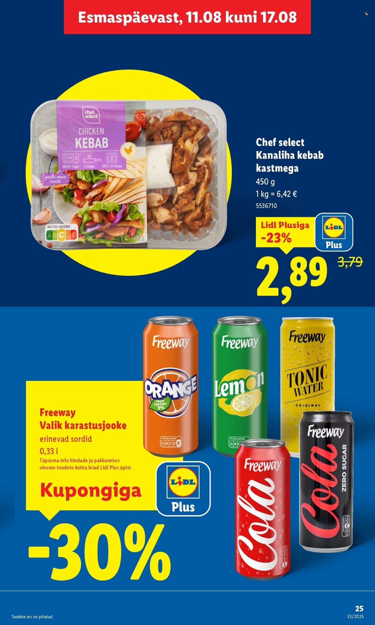 LIDL katalog - Nädalalõpu pakkumised (2025-08-14 - 2025-08-17)