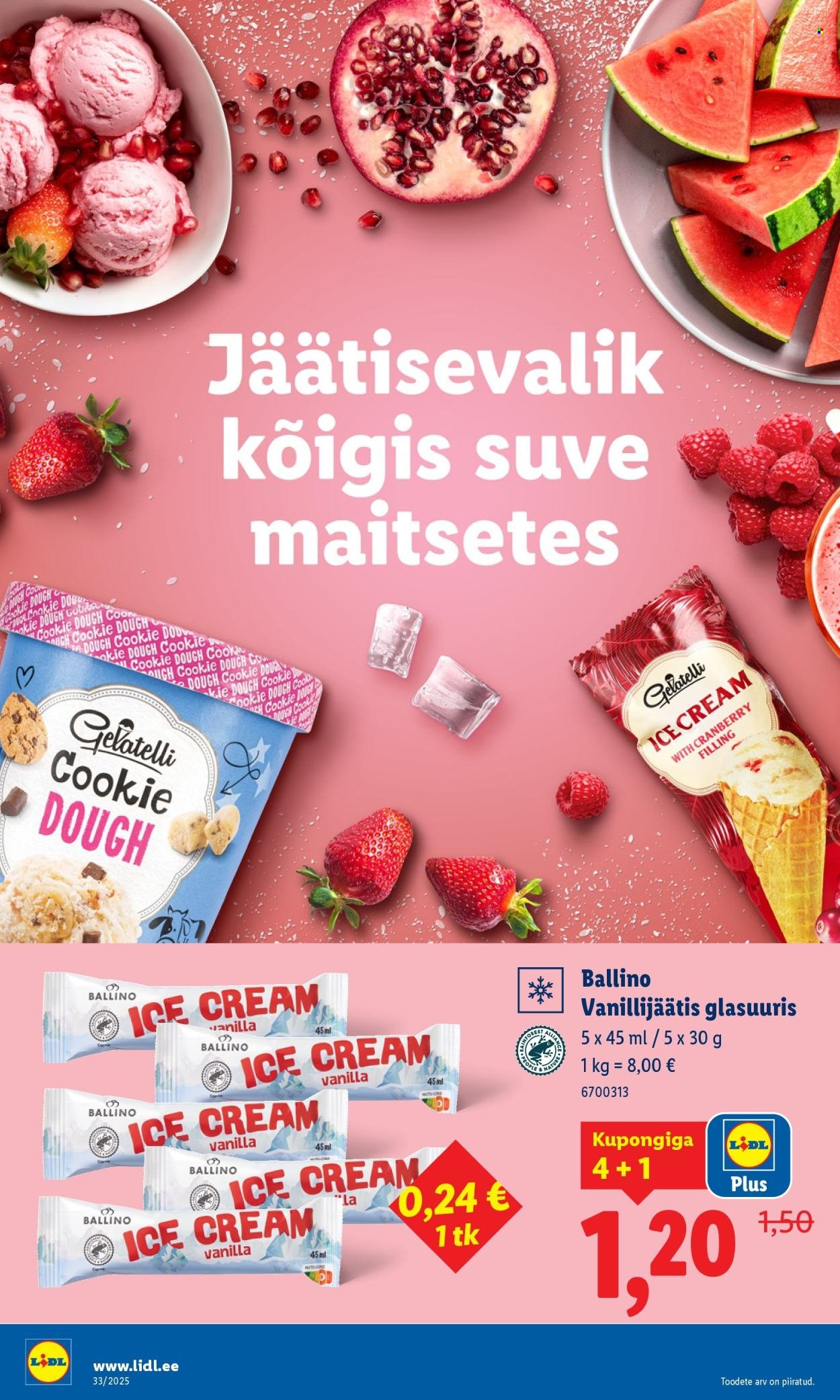 LIDL katalog - Nädalalõpu pakkumised (2025-08-14 - 2025-08-17)