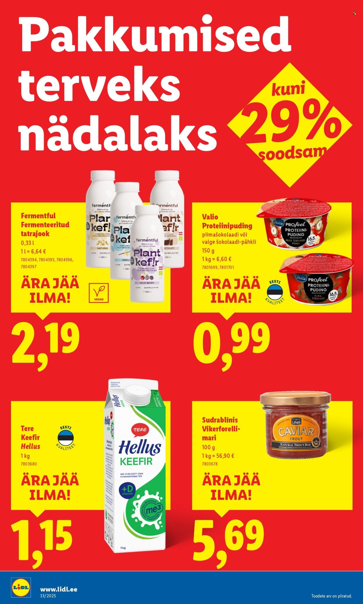 LIDL katalog - Nädalalõpu pakkumised (2025-08-14 - 2025-08-17)