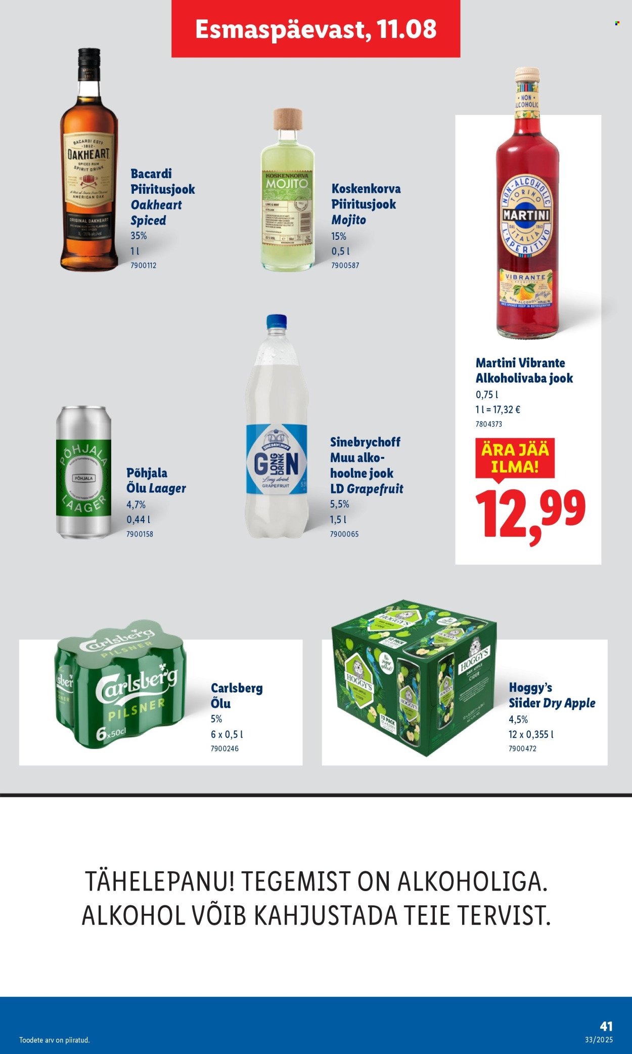 LIDL katalog - Nädalalõpu pakkumised (2025-08-14 - 2025-08-17)