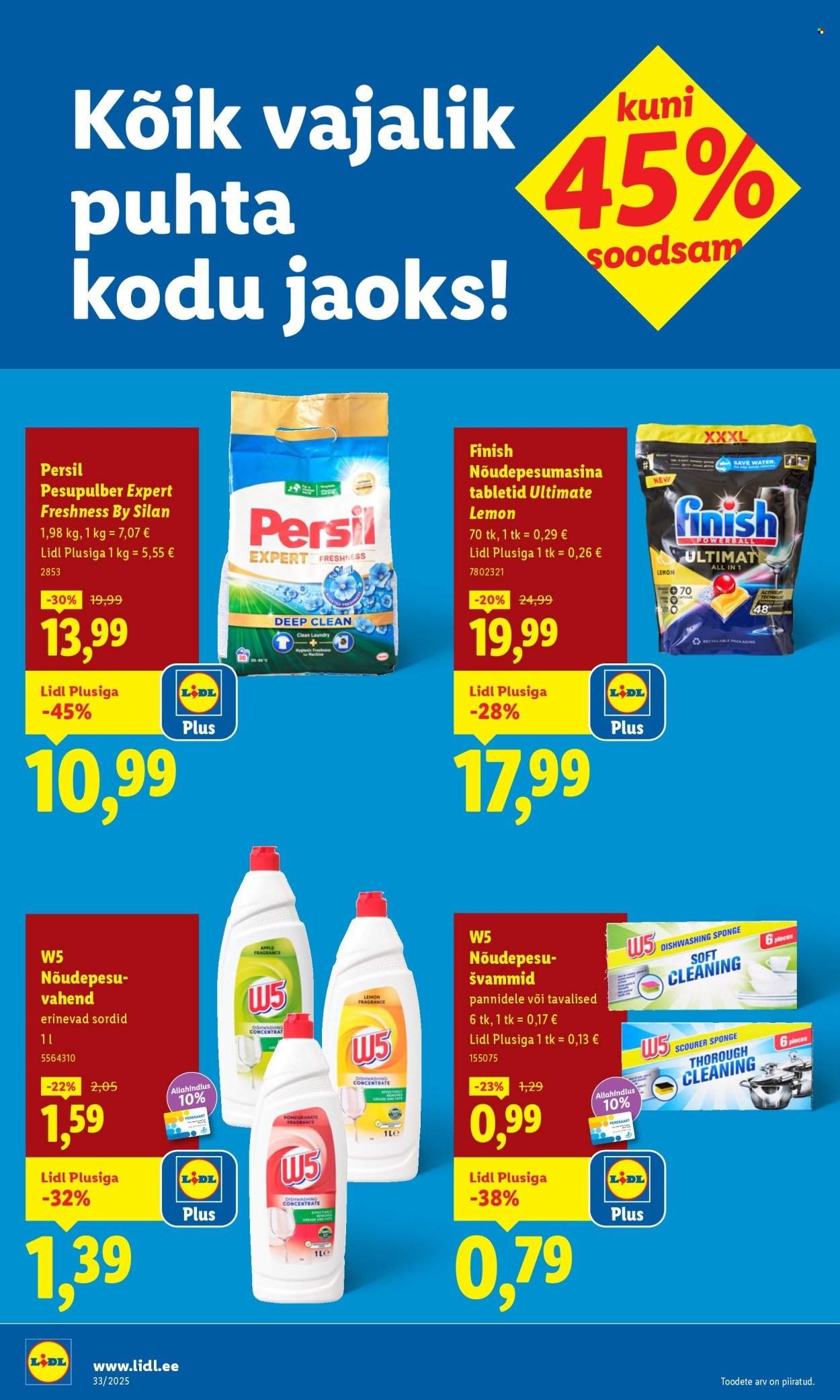 LIDL katalog - Nädalalõpu pakkumised (2025-08-14 - 2025-08-17)