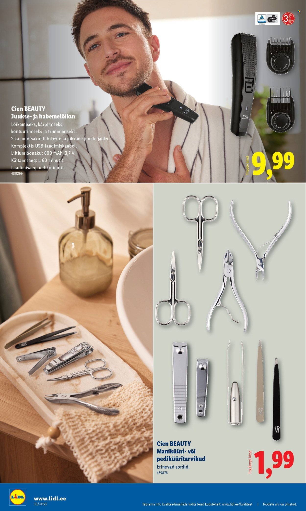 LIDL katalog - Nädalalõpu pakkumised (2025-08-14 - 2025-08-17)