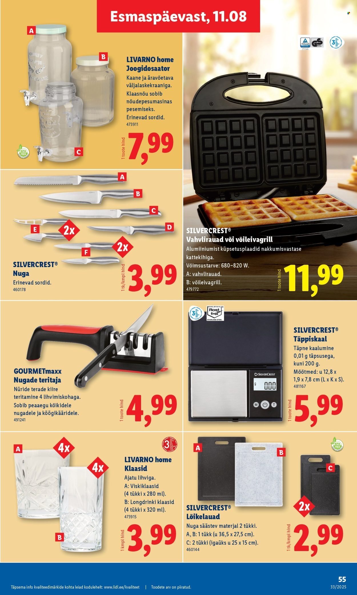 LIDL katalog - Nädalalõpu pakkumised (2025-08-14 - 2025-08-17)