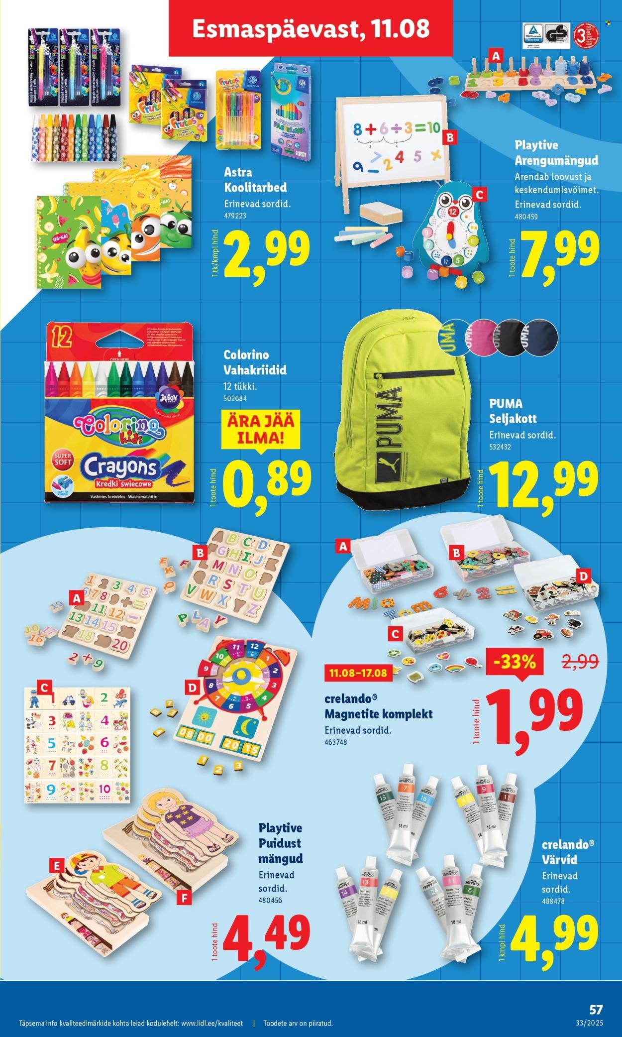 LIDL katalog - Nädalalõpu pakkumised (2025-08-14 - 2025-08-17)