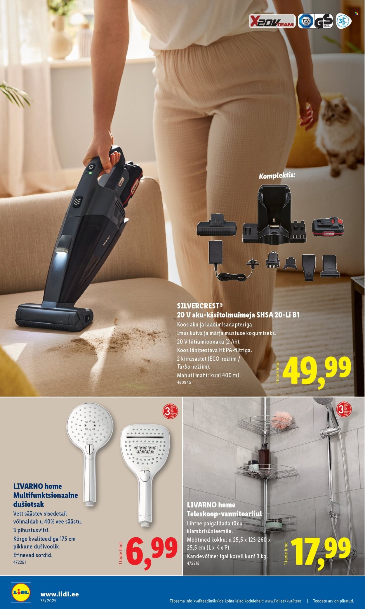 LIDL katalog - Nädalalõpu pakkumised (2025-08-14 - 2025-08-17)