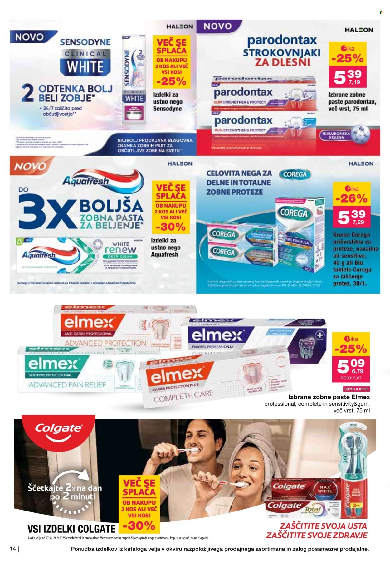 MERCATOR katalog - Nega za vso družino (2025-08-27 - 2025-09-09)