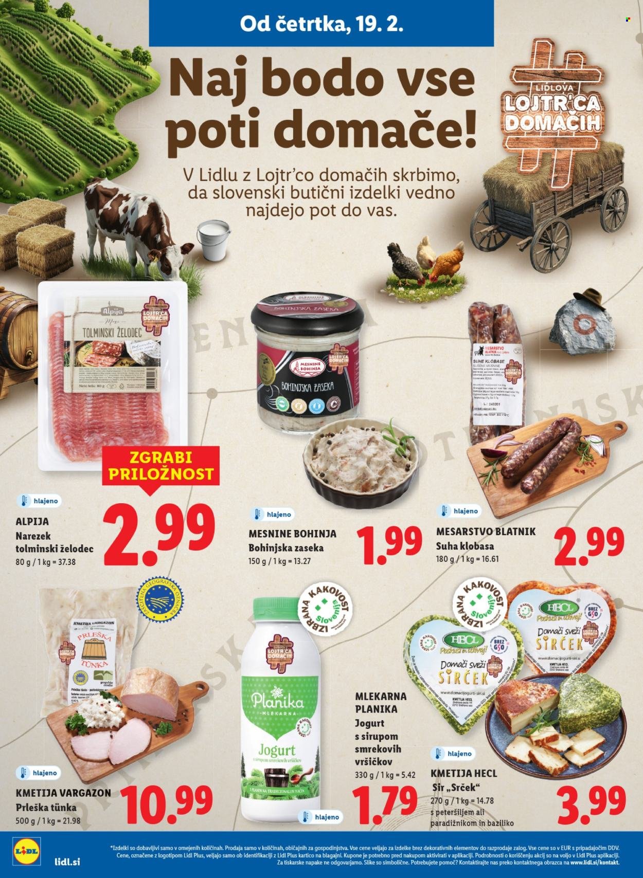LIDL katalog - Od četrtka, 19. 2. 2026 (2026-02-19 - 2026-02-25)