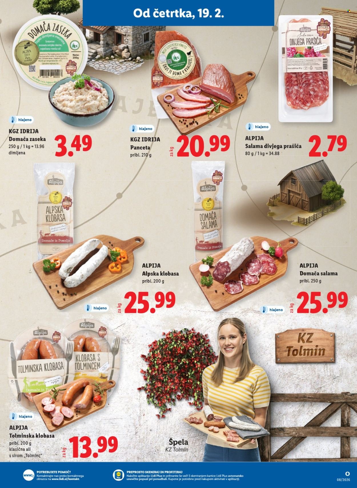 LIDL katalog - Od četrtka, 19. 2. 2026 (2026-02-19 - 2026-02-25)